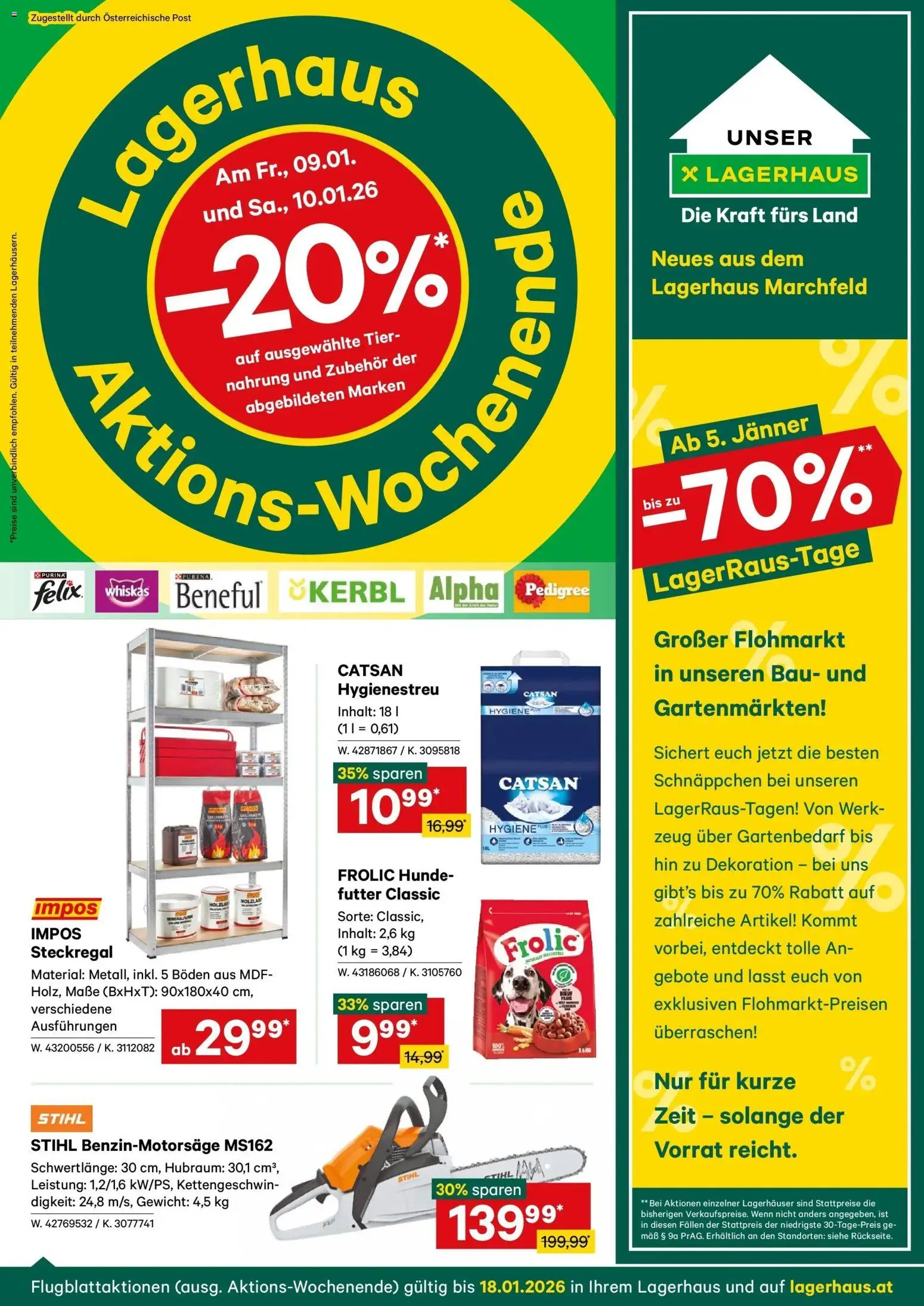 Lagerhaus Wochenangebote gültig ab 05.01.2026 | Seite: 1 | Produkte: Gewicht