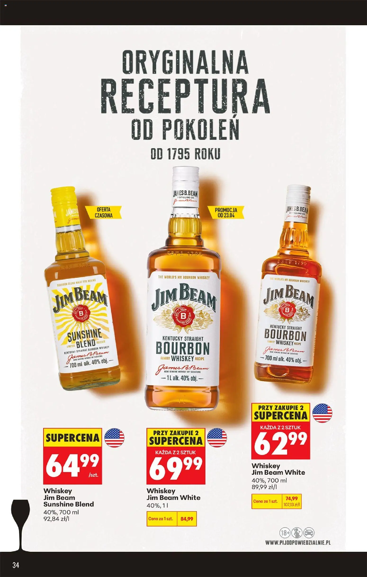 Biedronka gazetka - Czas na toast od 20.04.2026 | Strona: 34