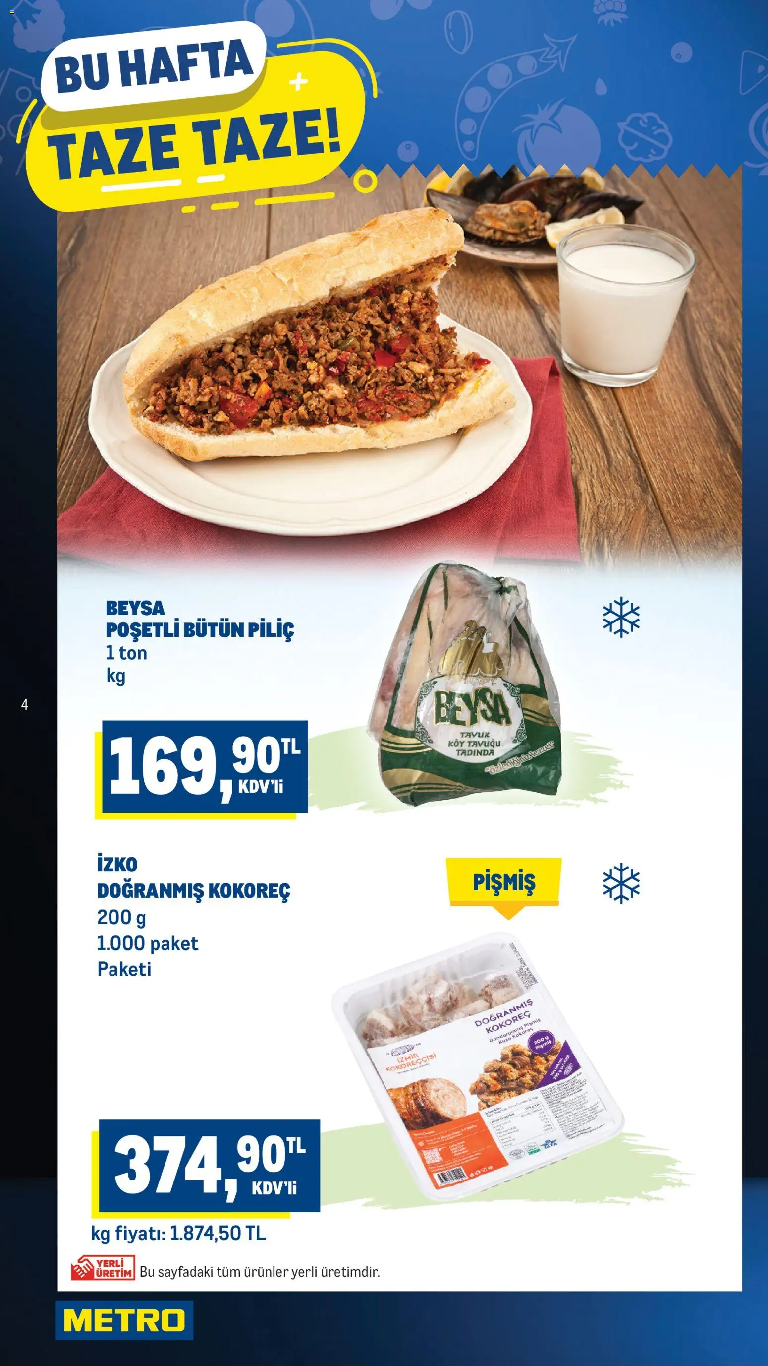 Metro Katalog - 21.01.2026 tarihinden itibaren geçerlidir | Sayfa: 4 | Ürünler: Piliç