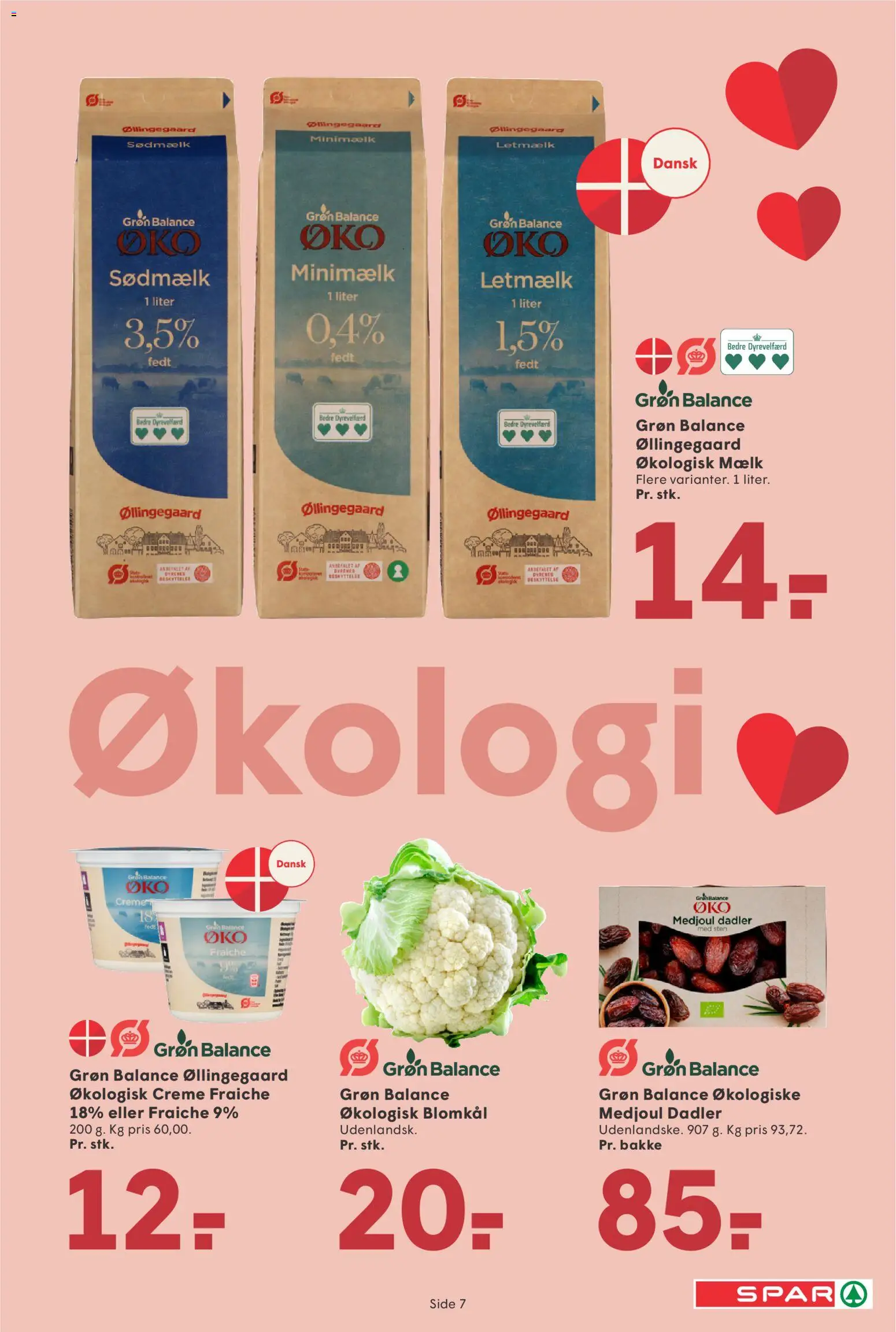 Spar tilbudsavis – gyldig fra 28.11.2025 | Side: 11 | Produkter: Mælk, Creme, Blomkål, Jogo de ferramentas