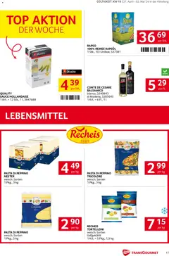 Transgourmet Flugblatt ab 27.04.2026 gültig | Seite: 16 | Produkte: Pasta, Libacomb, Rindfleisch