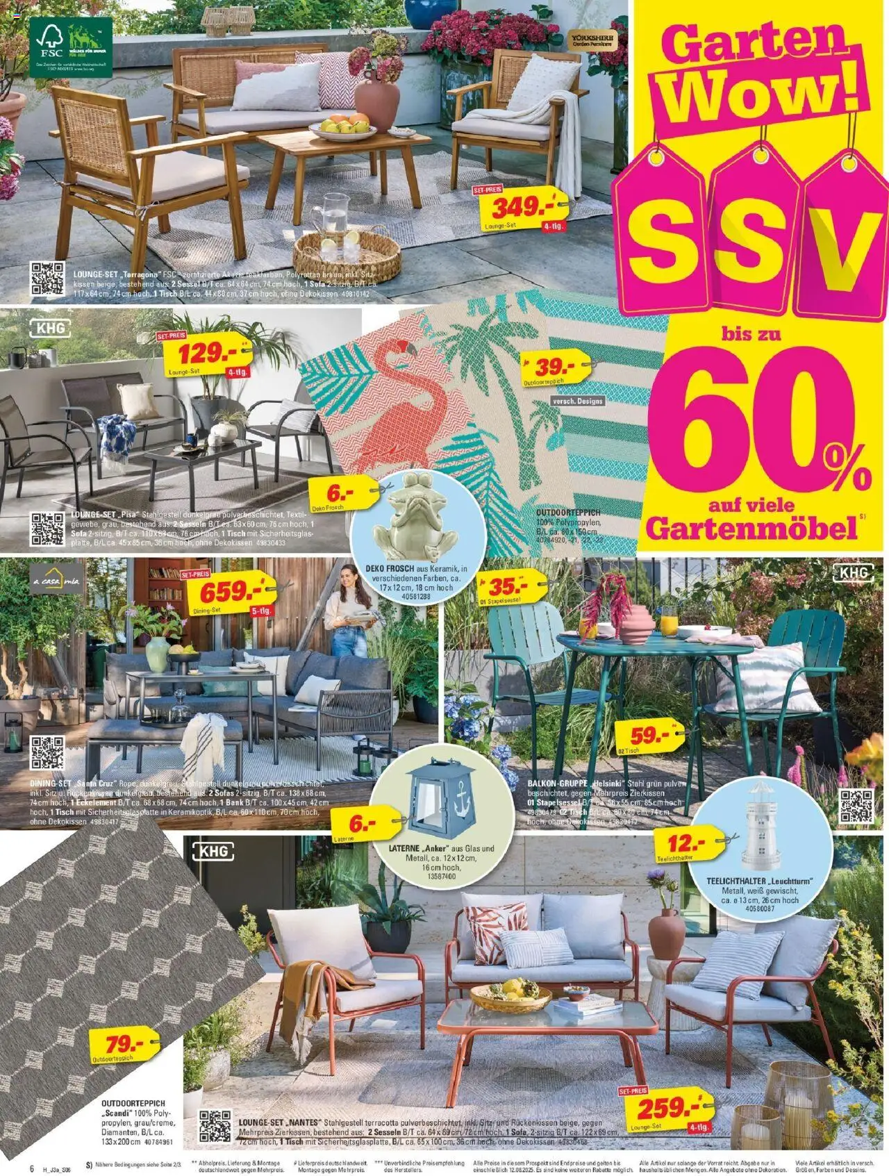 Höffner Prospekt Rösrath, Neuss - gültig ab dem 30.07.2025 | Seite: 6 | Produkte: Kissen, Sofa, Sessel, Gartenmöbel