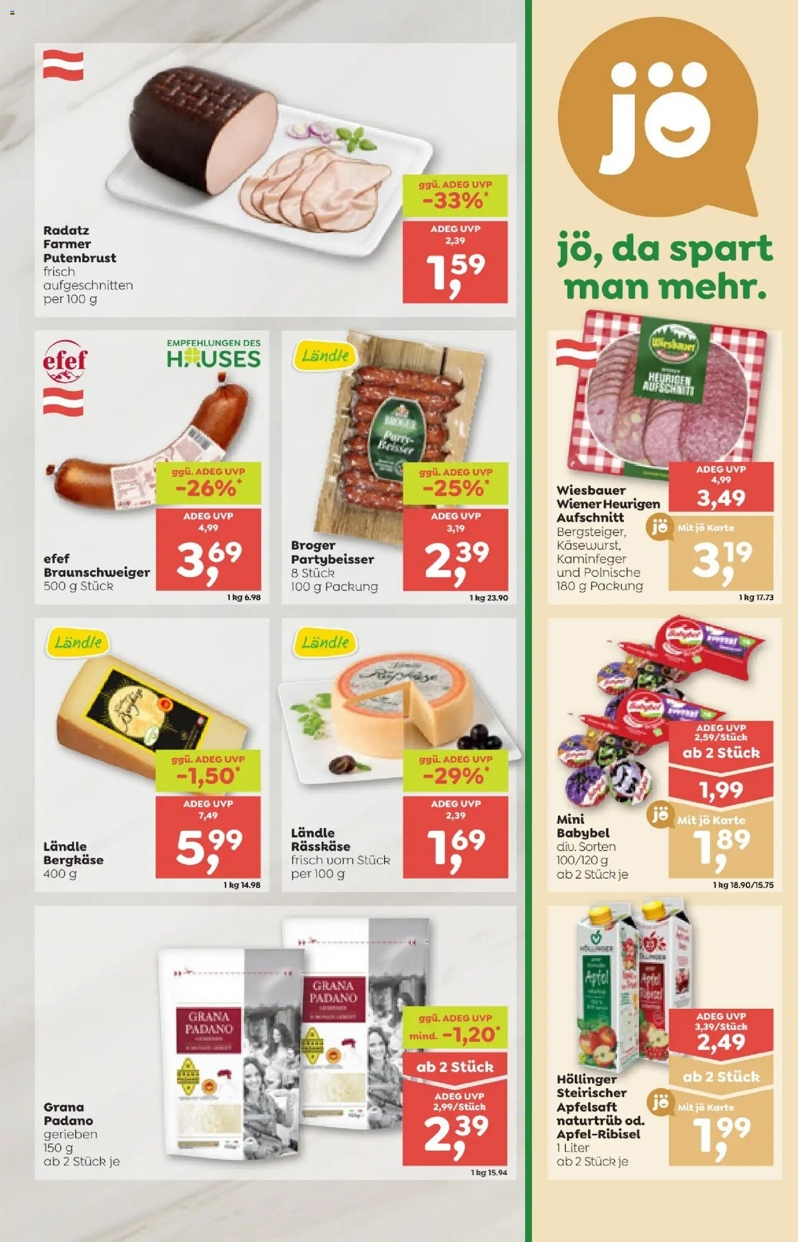 ADEG Vorarlberg gültig ab 02.01.2025 | Seite: 9 | Produkte: Planche de surf