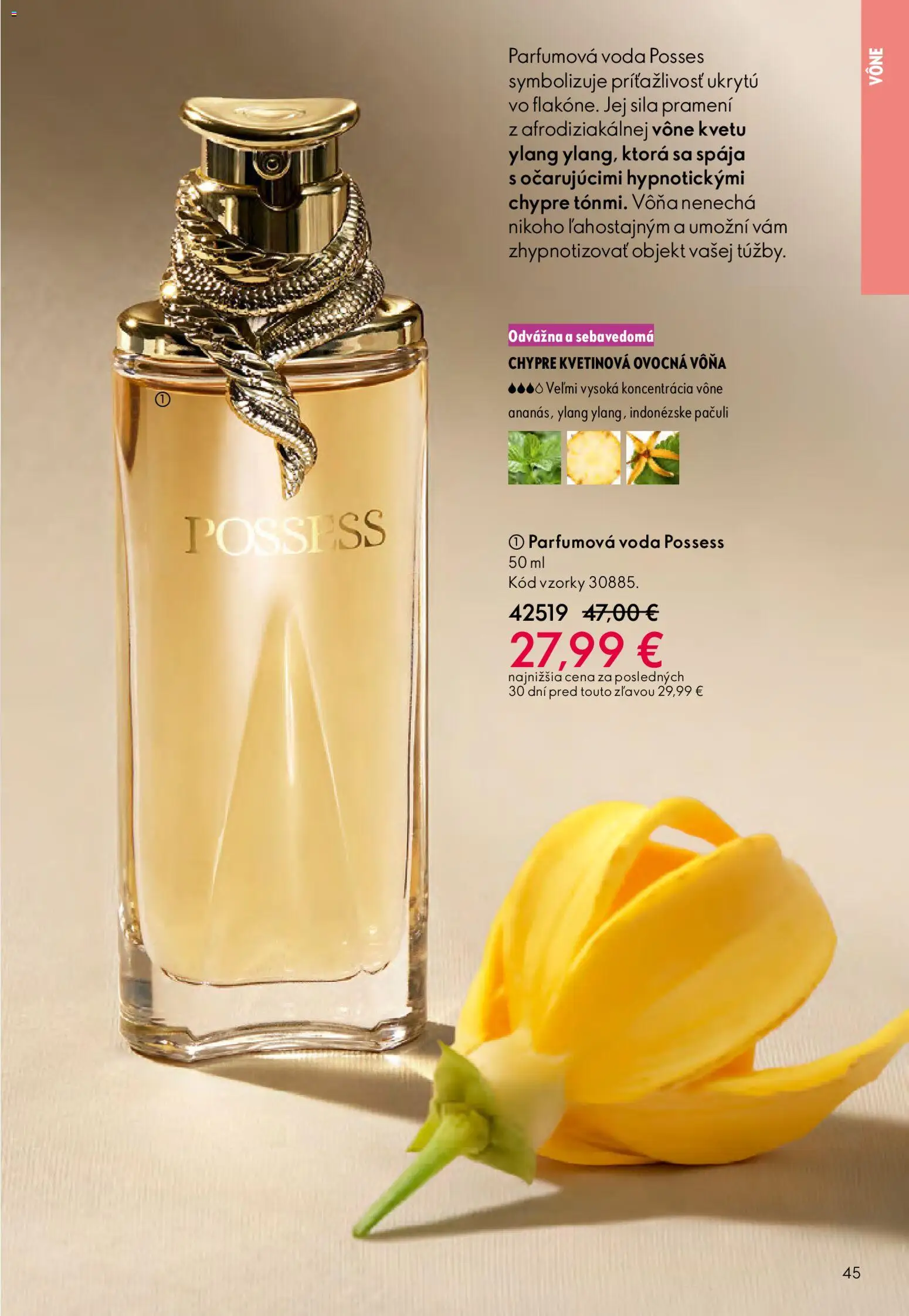 Nové Oriflame akcie – leták je platný od 27.05.2026 | Strana: 45 | Produkty: Voda