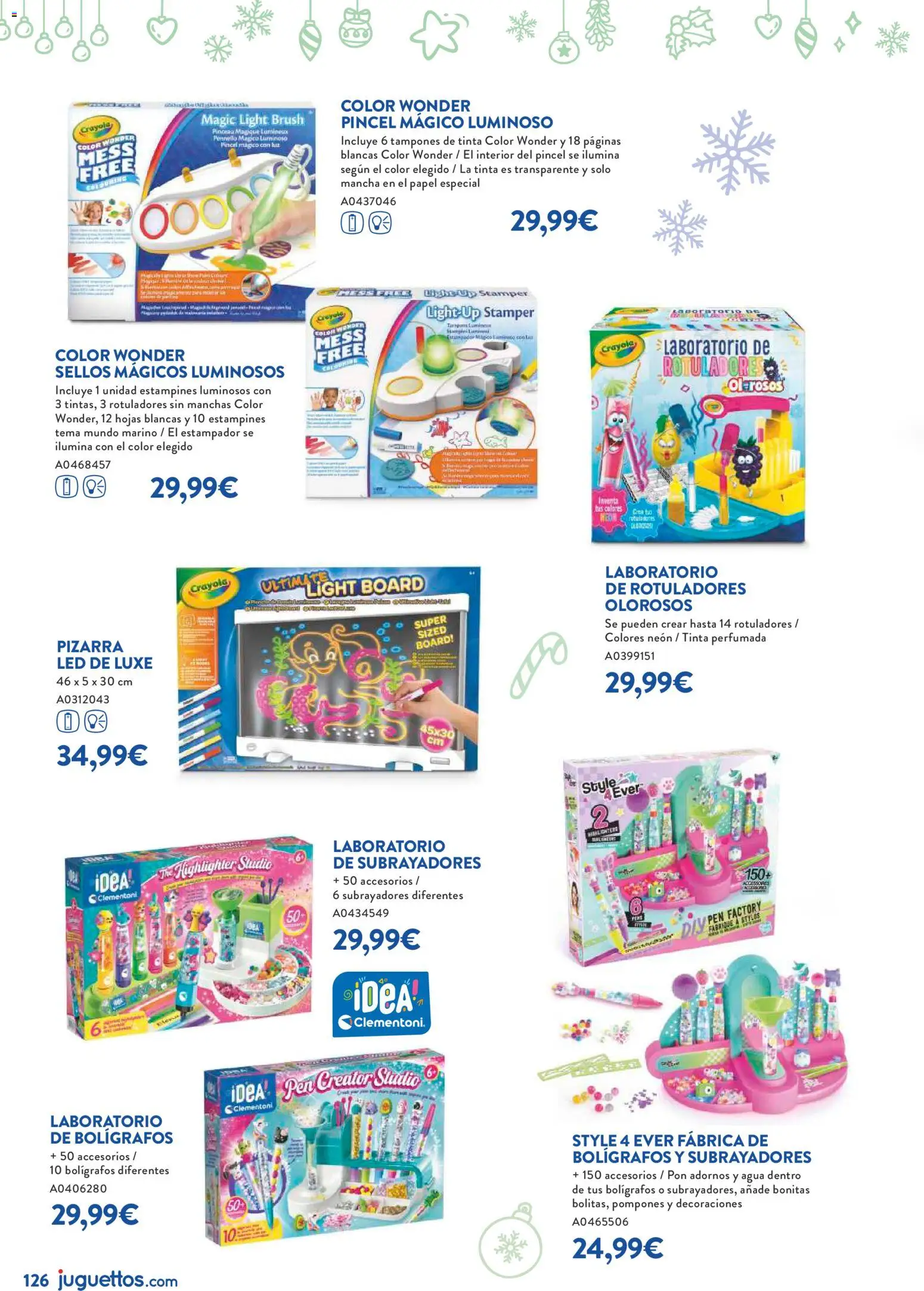Juguettos catálogo Navidad │ válido desde el 27.10.2025 | Página: 126 | Productos: Tampones