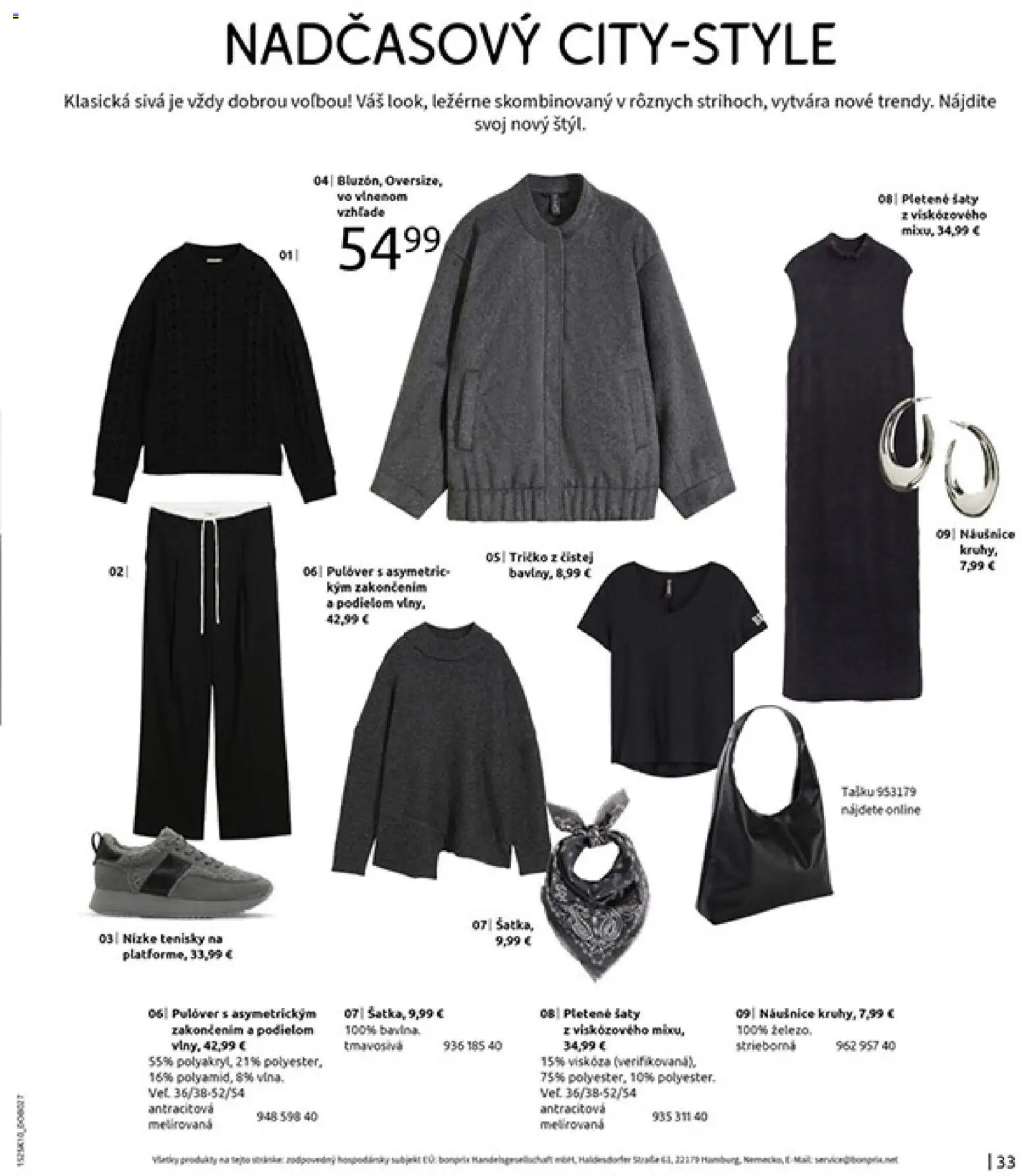 Nové Bonprix akcie – leták je platný od 01.11.2025 | Strana: 35 | Produkty: Šaty, Tričko, Tenisky