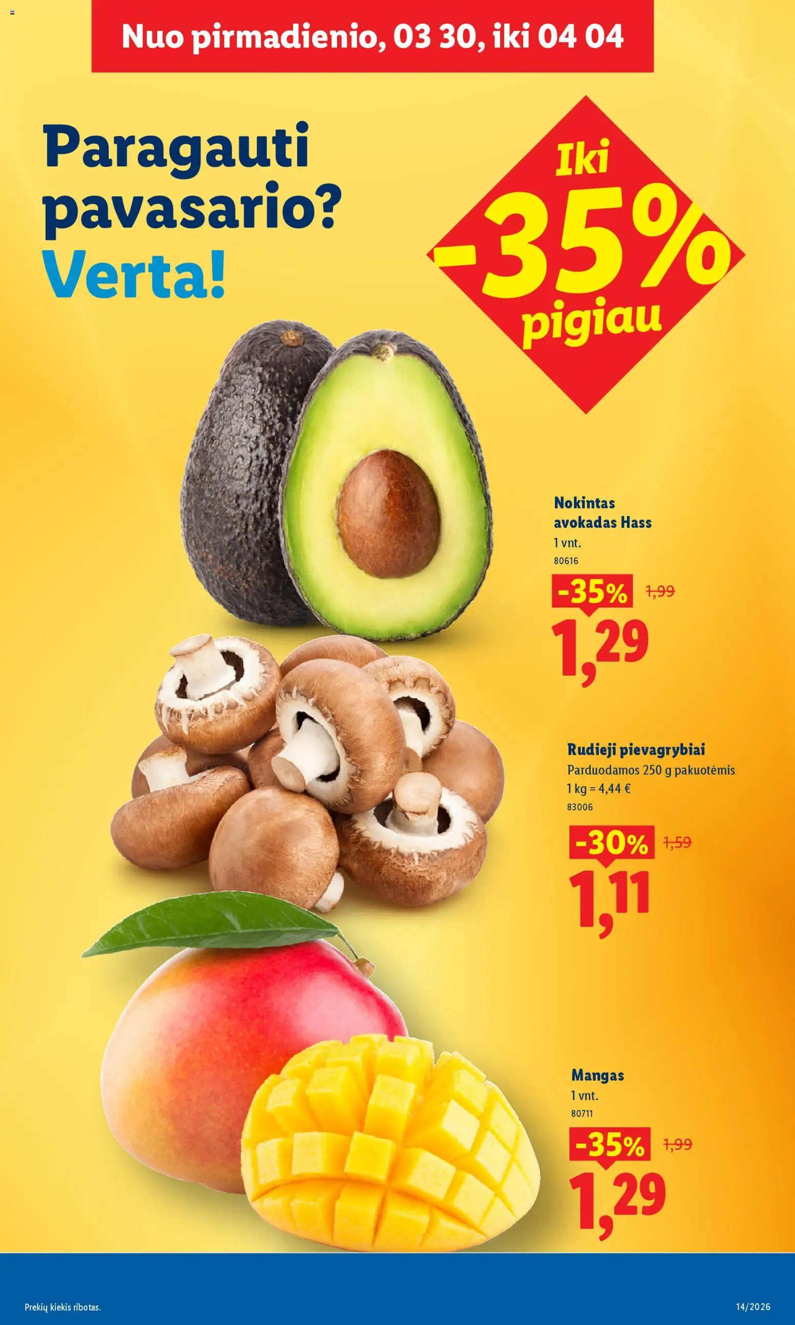 LIDL akcijos nuo 30.03.2026 | Puslapis: 5