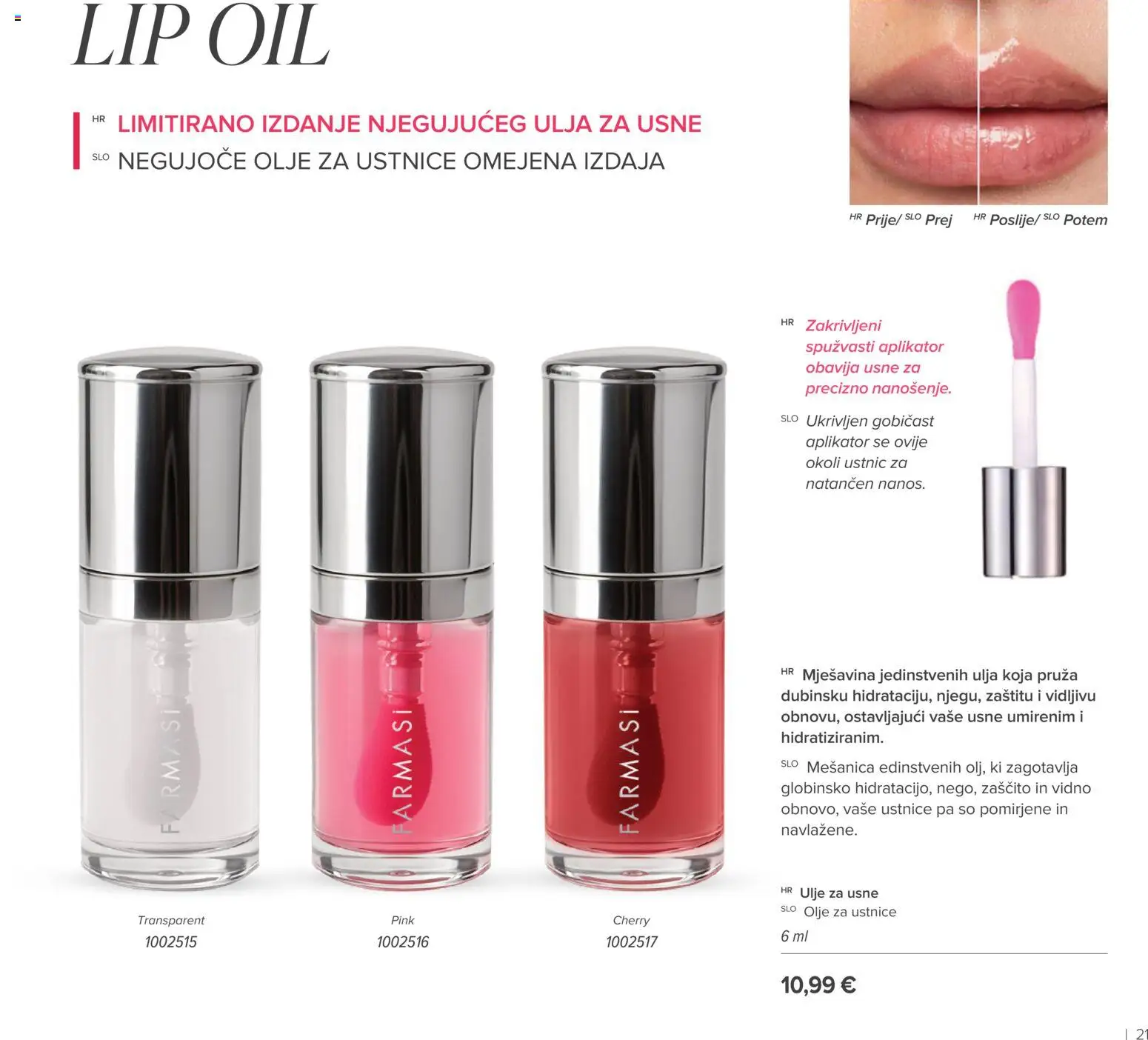 Farmasi katalog | vrijedi od 01.01.2026 | Stranica: 21 | Proizvodi: Ulje