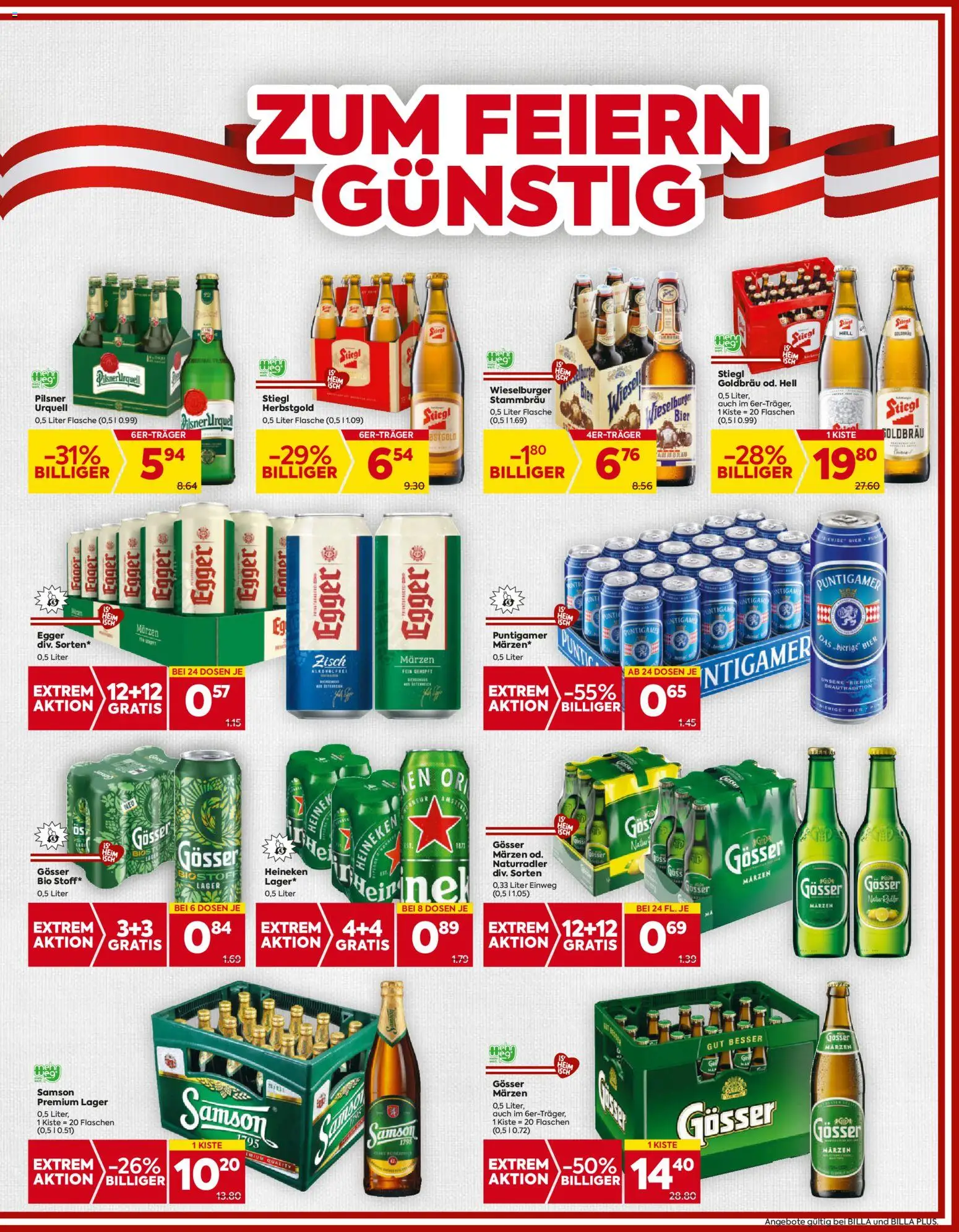Billa Flugblatt gültig ab 23.10.2025 | Seite: 15 | Produkte: Bier