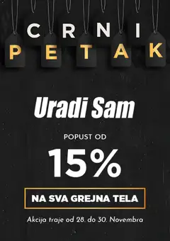 Uradi Sam Black Friday - pregled Uradi Sam kataloga - važi od 28.11.2025