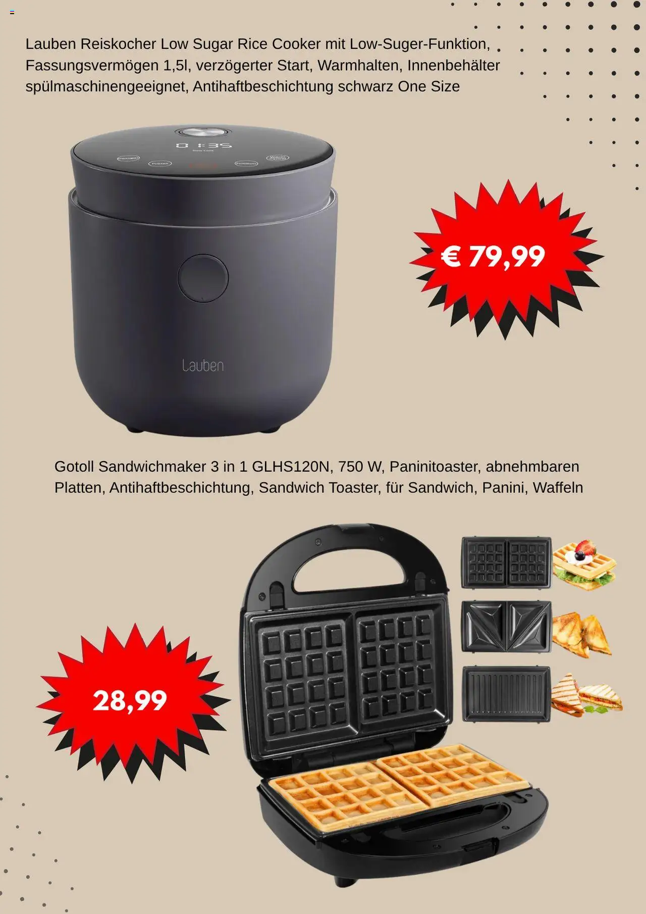 Kaufland Flugblatt gültig ab 03.10.2025 | Seite: 6 | Produkte: Rum, Sandwichmaker