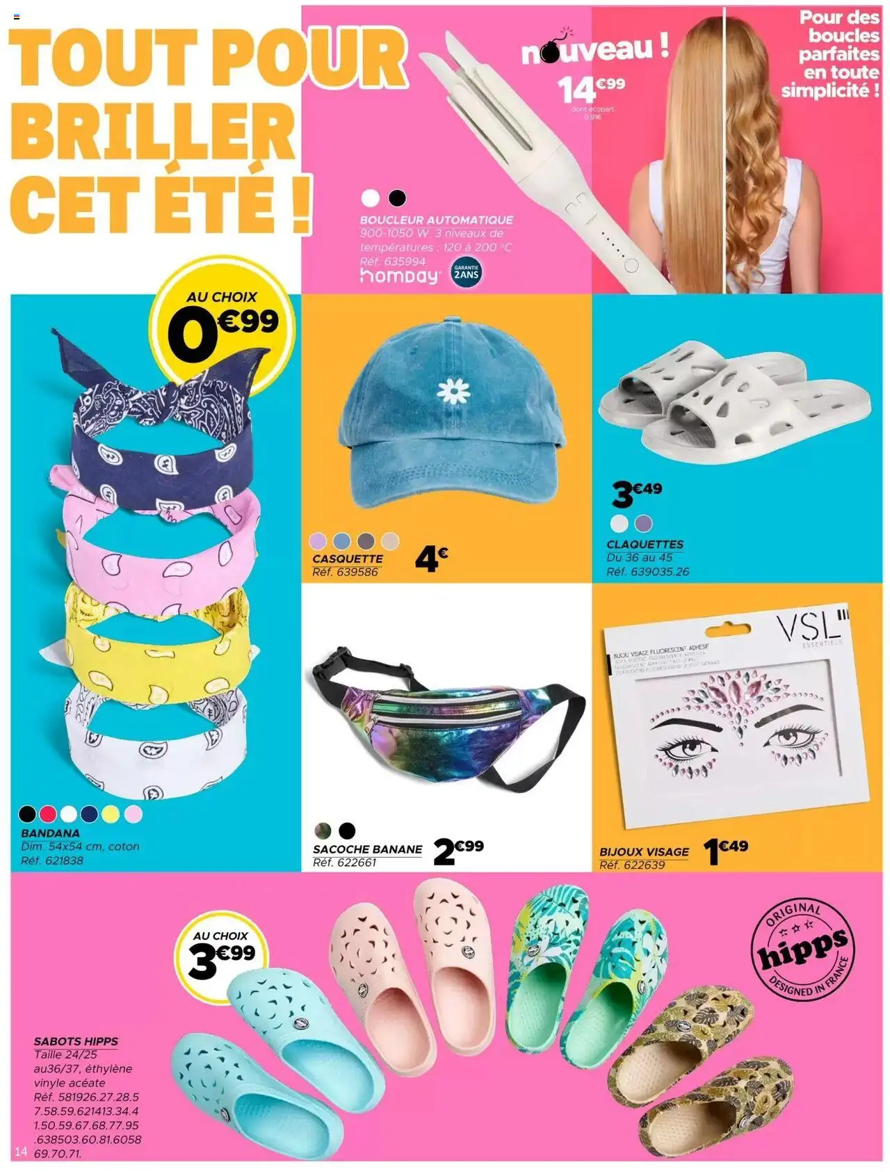  | Page: 14 | Produits: Coton, Boucleur, Banane, Bijoux