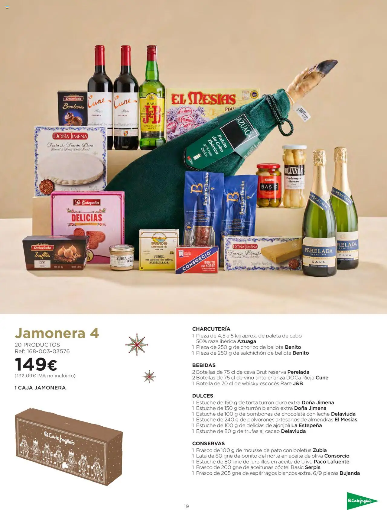 El Corte Inglés ofertas │ válido desde el 06.10.2025 | Página: 19 | Productos: Mousse, Aceite, Chocolate, Caja