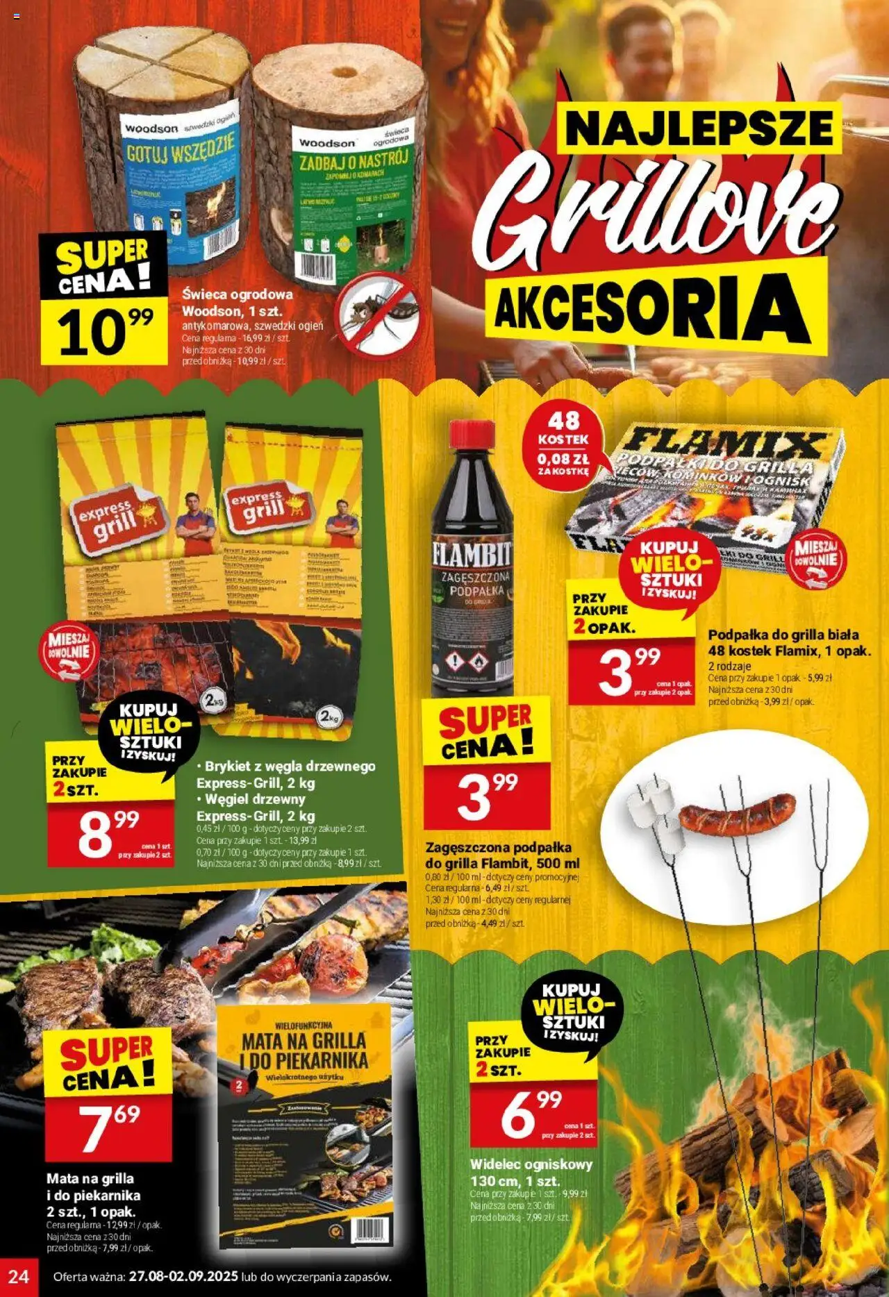 Twój Market Gazetka od 27.08.2025 | Strona: 24 | Produkty: Grill
