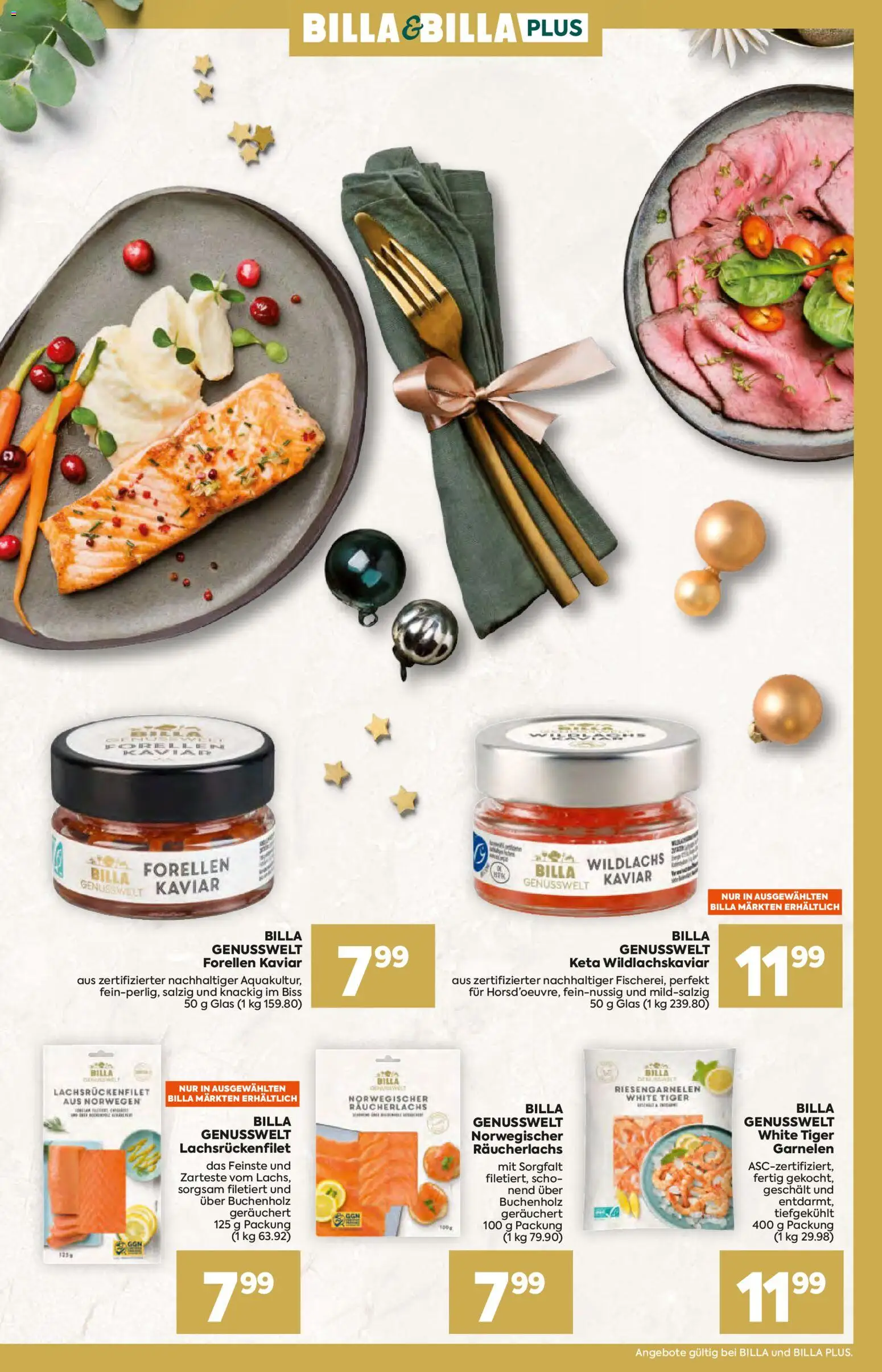 Billa AT akciós ujság - amely érvényes a következő dátumtól: 13.11.2025 | Oldal: 3 | Termékek: Kaviár