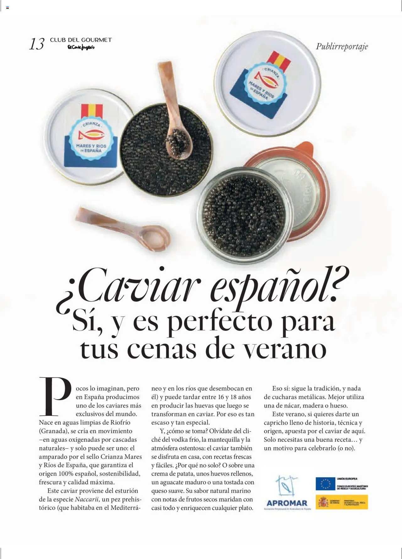 El Corte Inglés ofertas │ válido desde el 27.06.2025 | Página: 13 | Productos: Huevos, Frutos secos, Crema, Συσκευή ροής