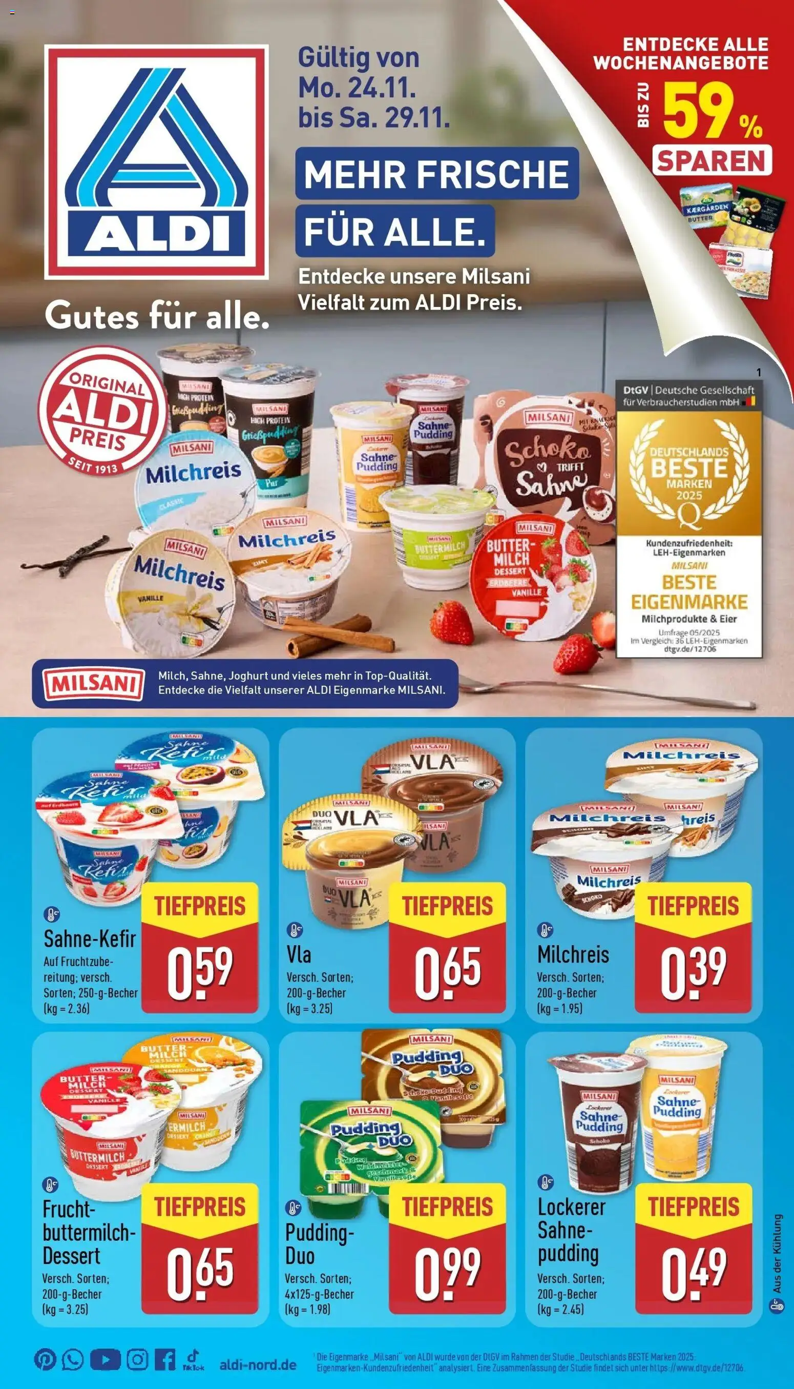 Aldi - ALDI Nord: Wochenangebote (ab 23.11.2025) » Angebote Online | Seite: 1