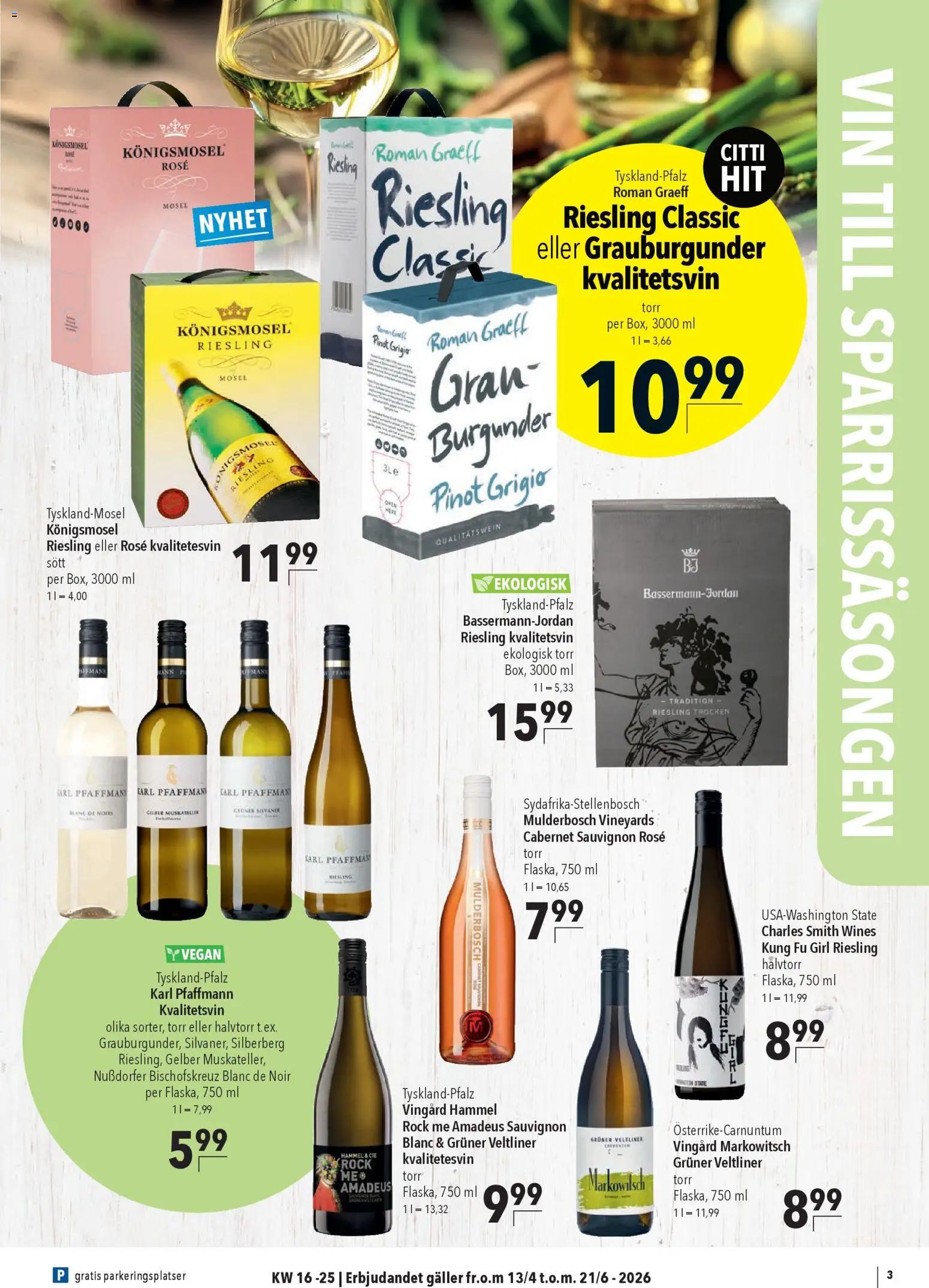 CITTI Markt Schweden-Werbung – gültig ab 13.04.2026 | Seite: 3 | Produkte: Rock