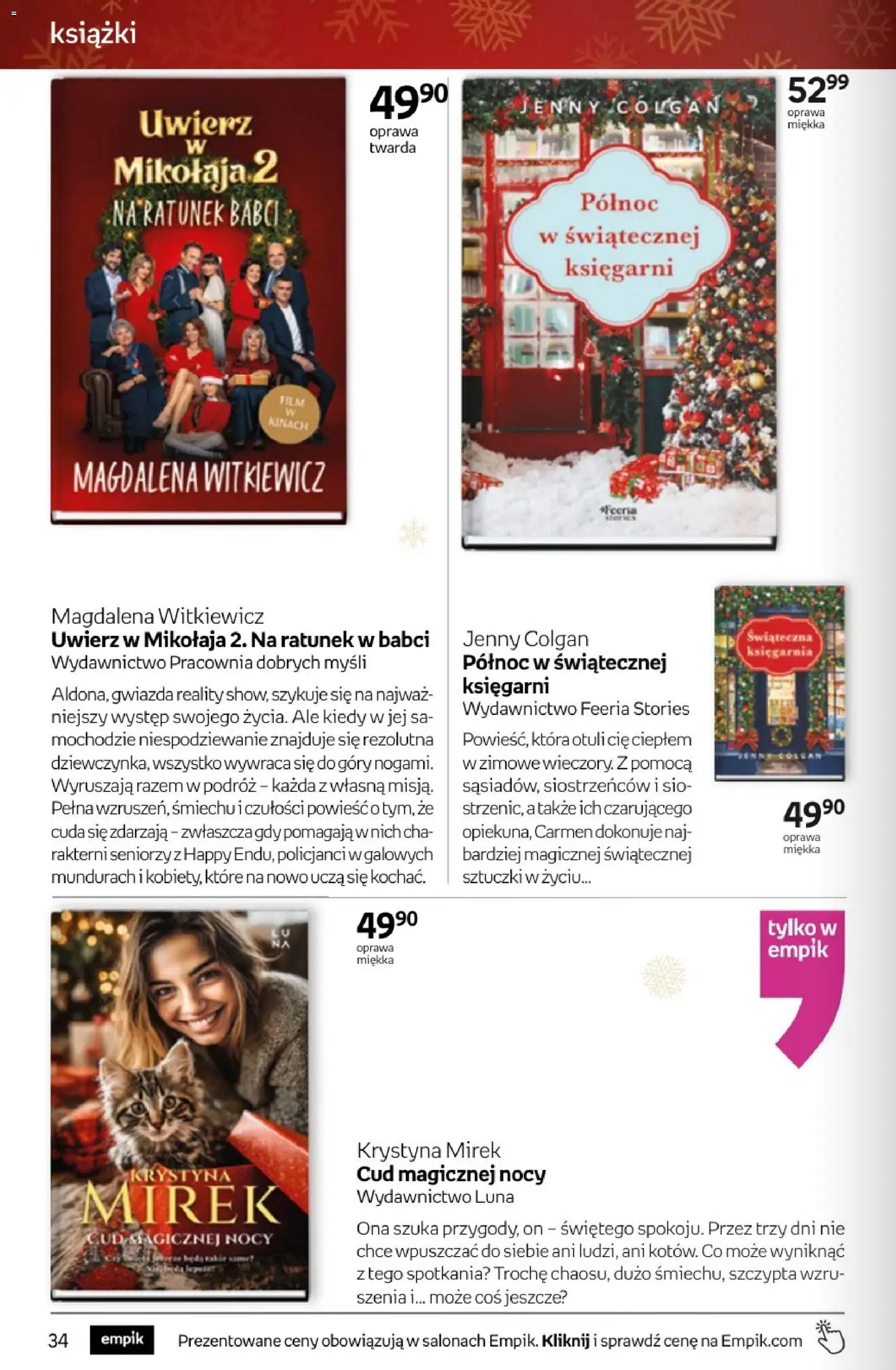 Empik Black Friday od 26.11.2025 | Strona: 34 | Produkty: Książki