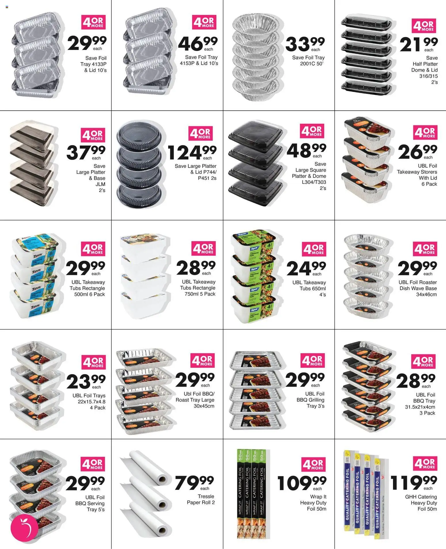 New Save catalogue – valid from 13.04.2026 | Page: 22 | Products: Tray, Platter, Paper