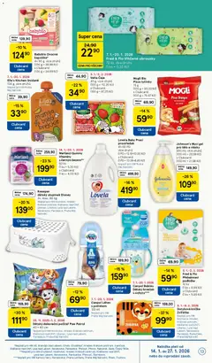 Náhled letáku Fred & Flo Vlhčené ubrousky, 72 ks, dva druhy od 14.01.2026 | Strana: 13