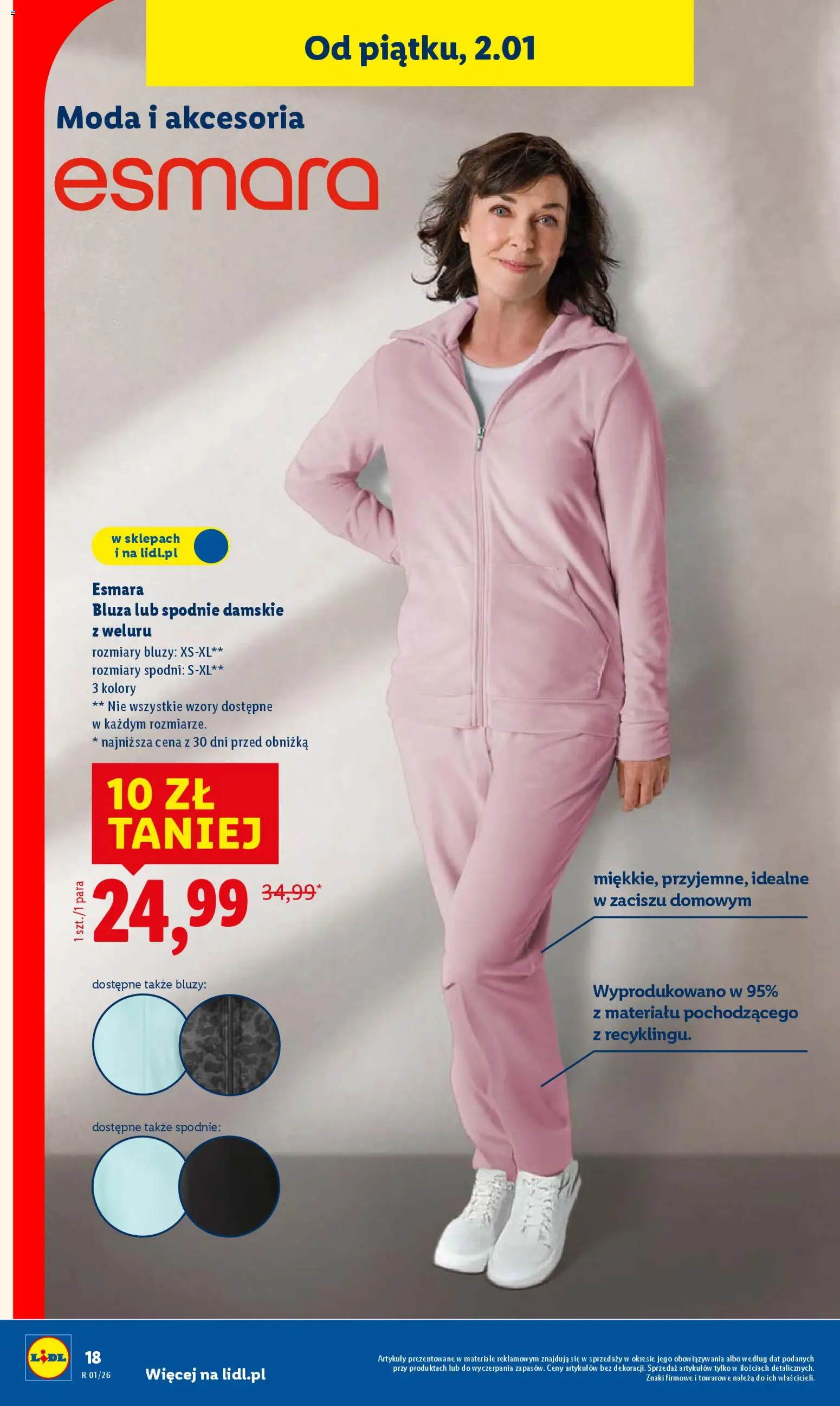 Lidl Katalog od 29.12.2025 | Strona: 22 | Produkty: Spodnie