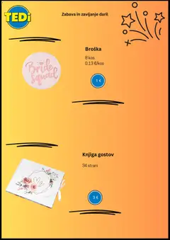 TEDi katalog akcije – veljaven od 01.11.2025 | Stran: 3 | Izdelki: Knjiga