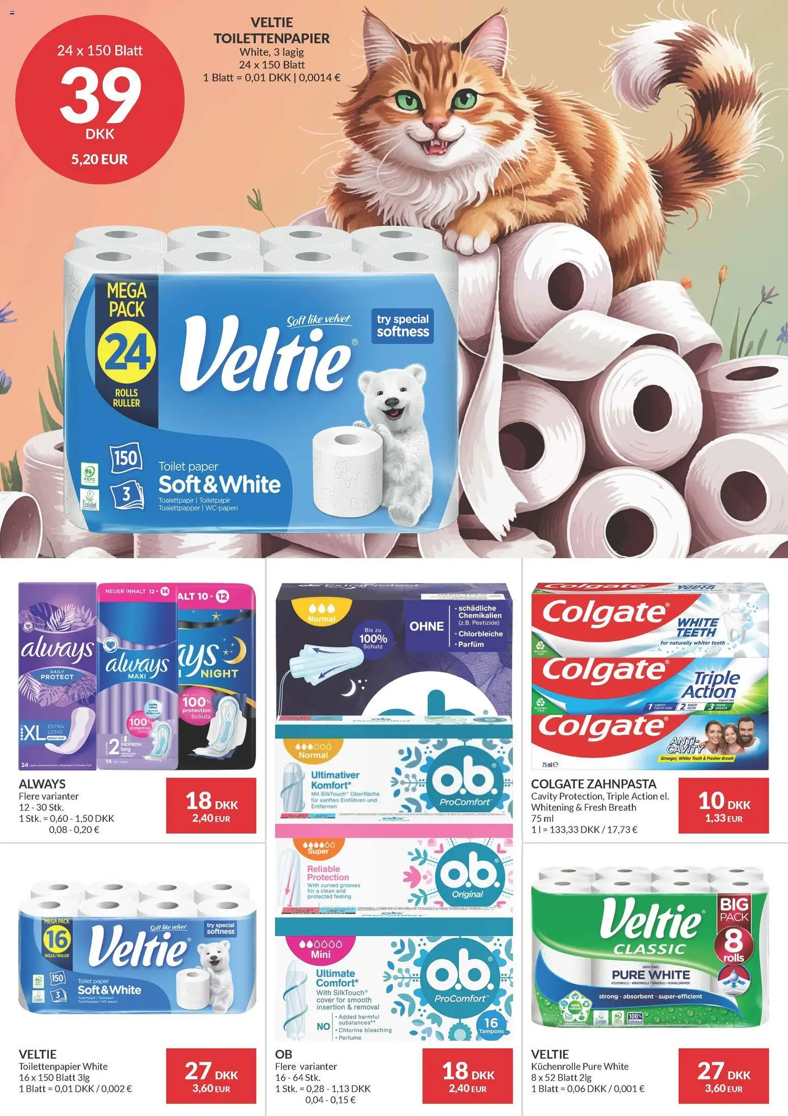 Nielsen Discount tilbudsavis – gyldig fra 19.03.2026 | Side: 27 | Produkter: Toilet