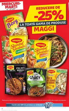 Catalog Kaufland - Bucureşti – valabil de la 16.07.2025 | Pagină: 18 | Produse: Borș, Noodles, Legume, Sos