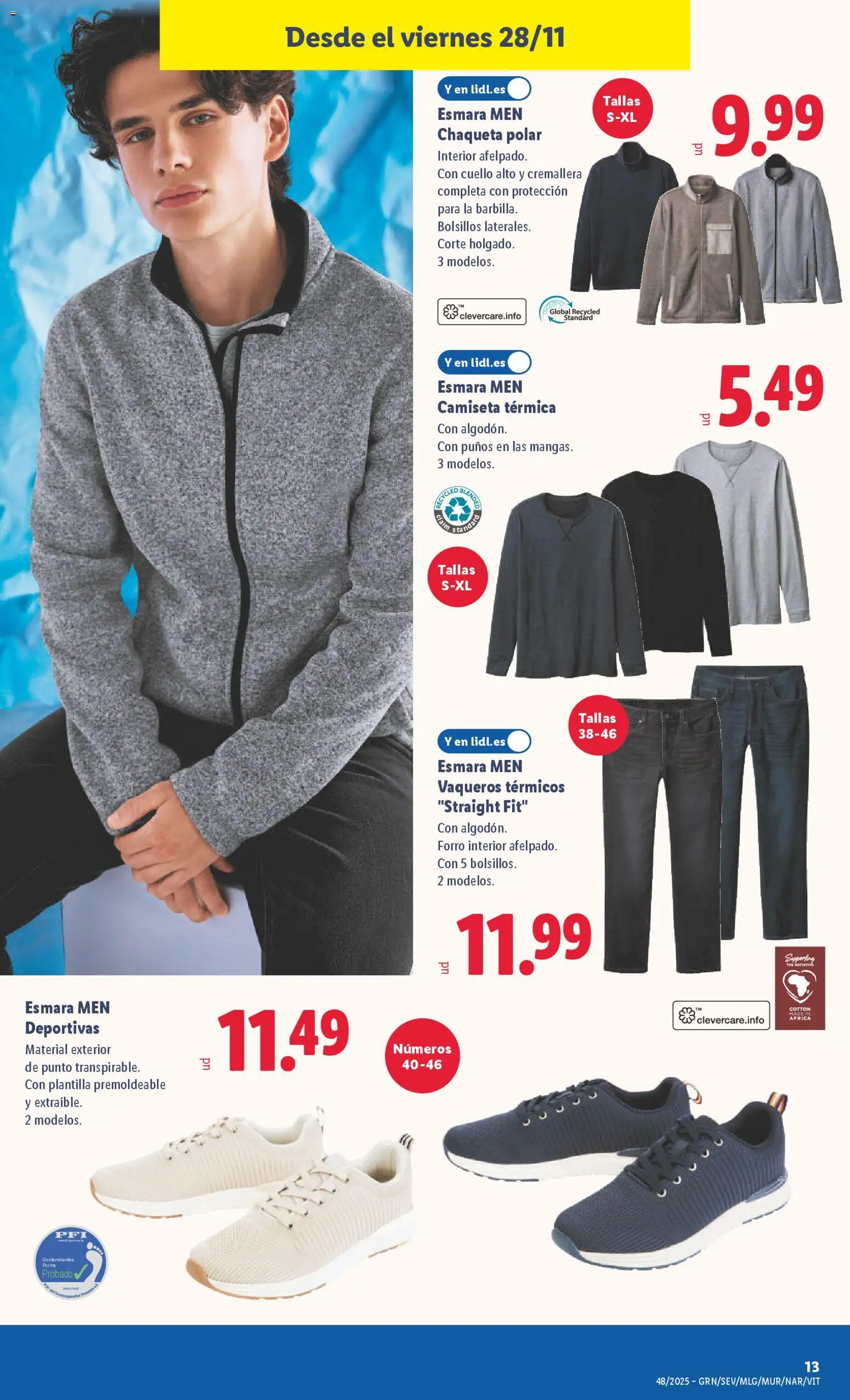 Lidl - Black Friday │ válido desde el 24.11.2025 | Página: 25 | Productos: Chaqueta