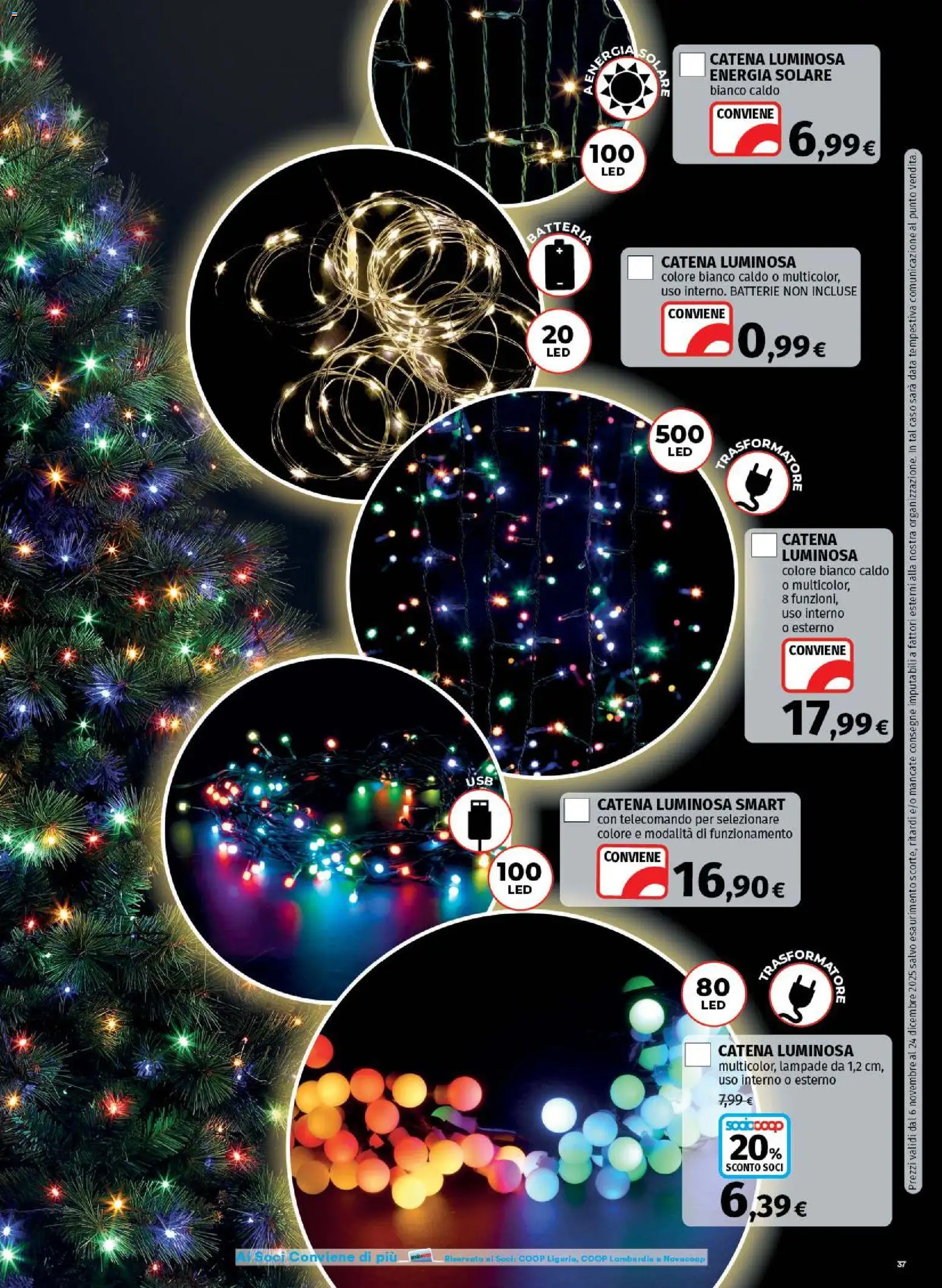 Volantino Ipercoop del 06.11.2025 | Pagina: 37 | Prodotti: Telecomando, Data, Batteria, Batterie