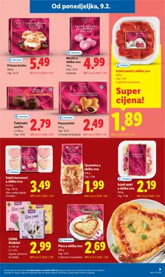 Svježi ravioli u obliku srca, 250 g, S rajčicom i mozarellom - Pregled kataloga iz trgovine Lidl, vrijedi od 09.02.2026 | Stranica: 9