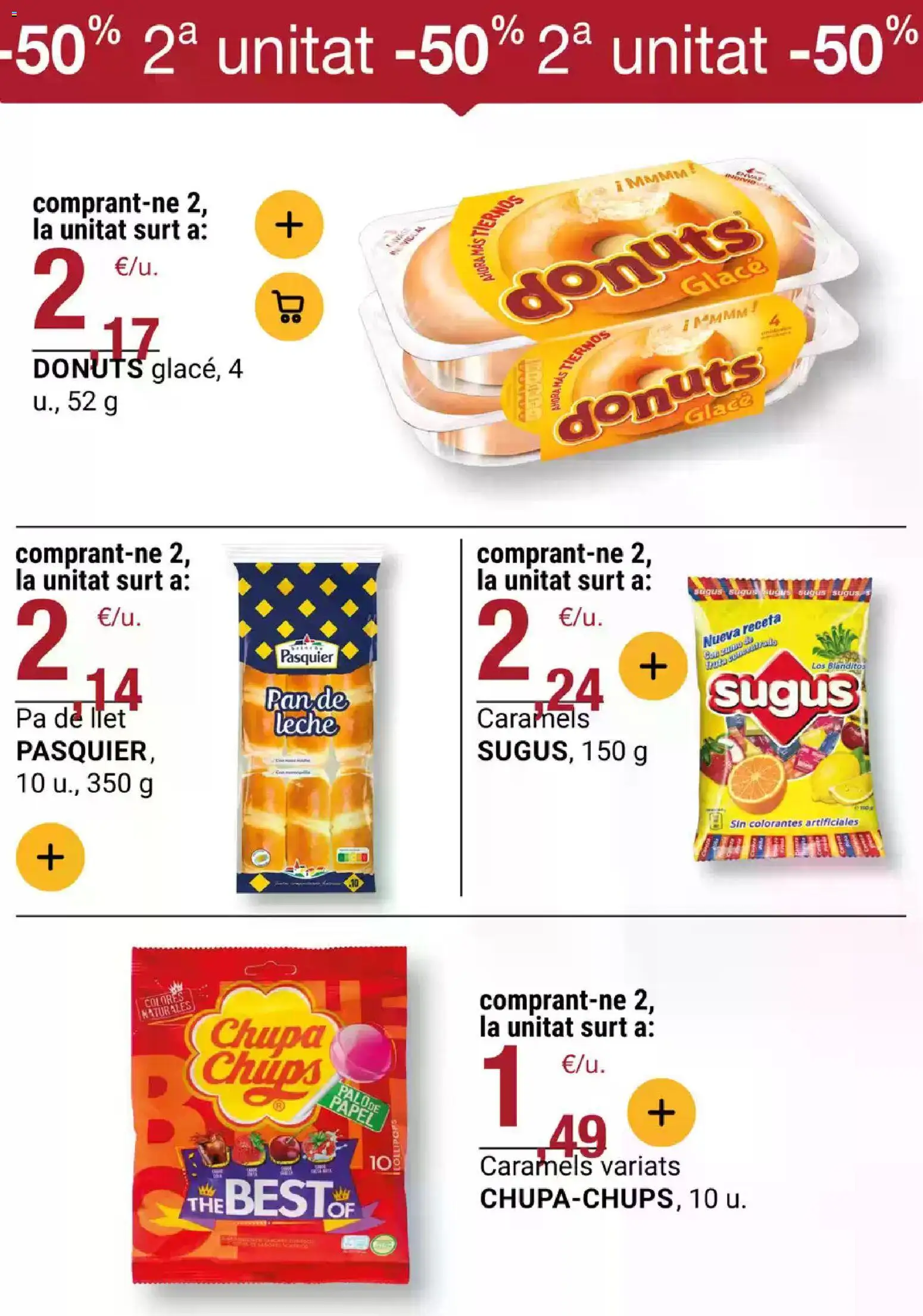 Bonpreu folleto │ válido desde el 21.10.2025 | Página: 19 | Productos: Leche, Pan, Pan de leche, Donuts