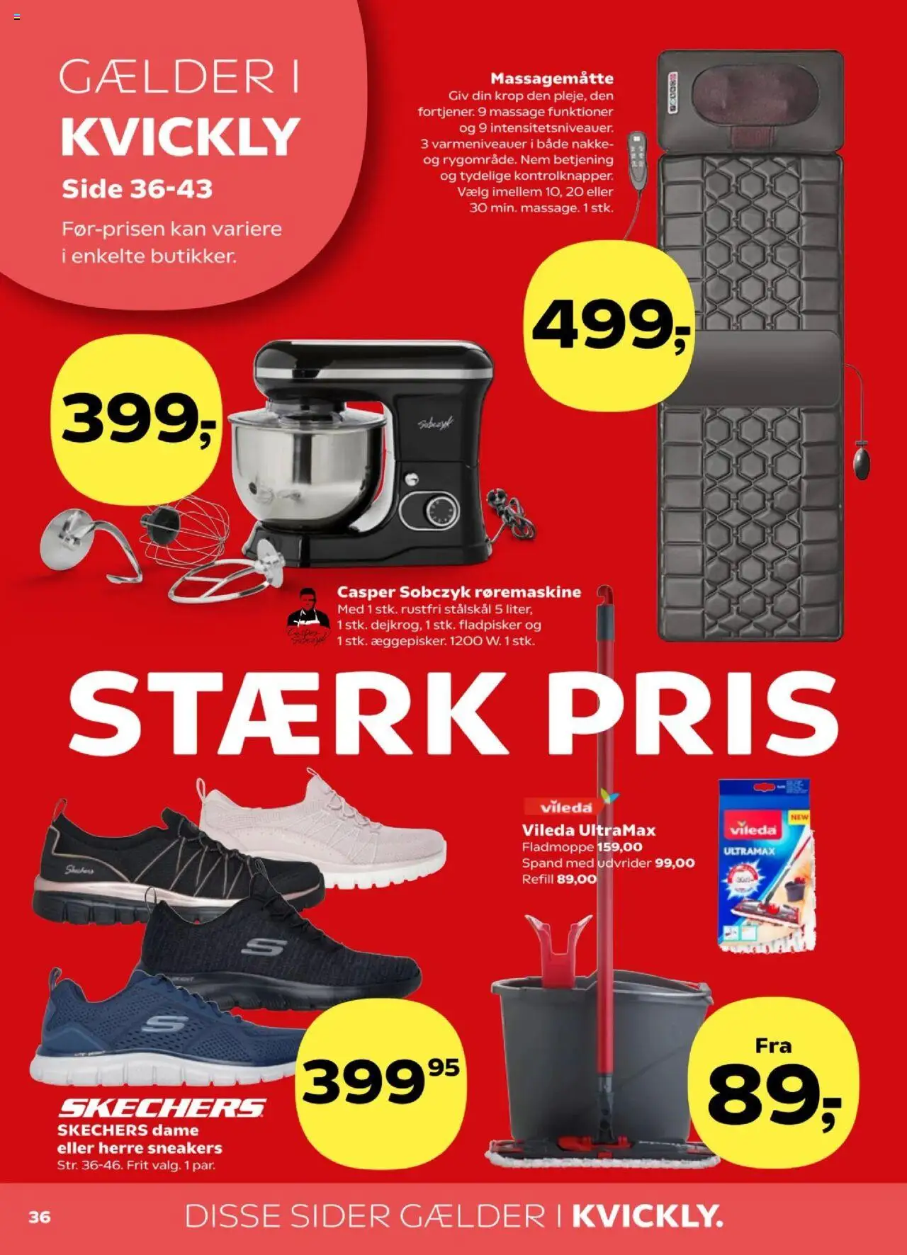 Kvickly Tilbudsavis gyldig fra 29.08.2025 | Side: 40 | Produkter: Sneakers