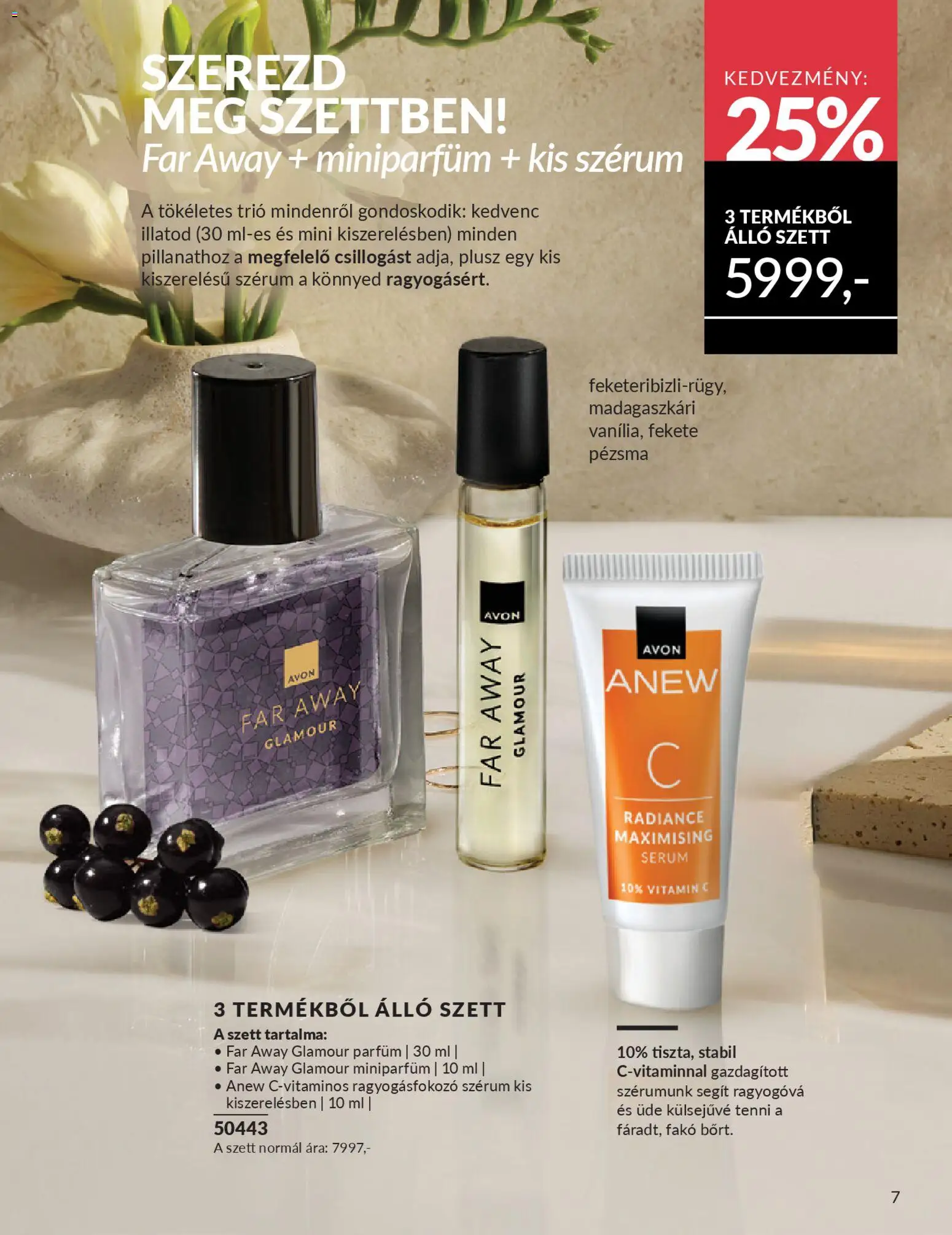 Avon akciós ujság - amely érvényes a következő dátumtól: 01.03.2026 | Oldal: 109 | Termékek: Parfüm, Vitamin c