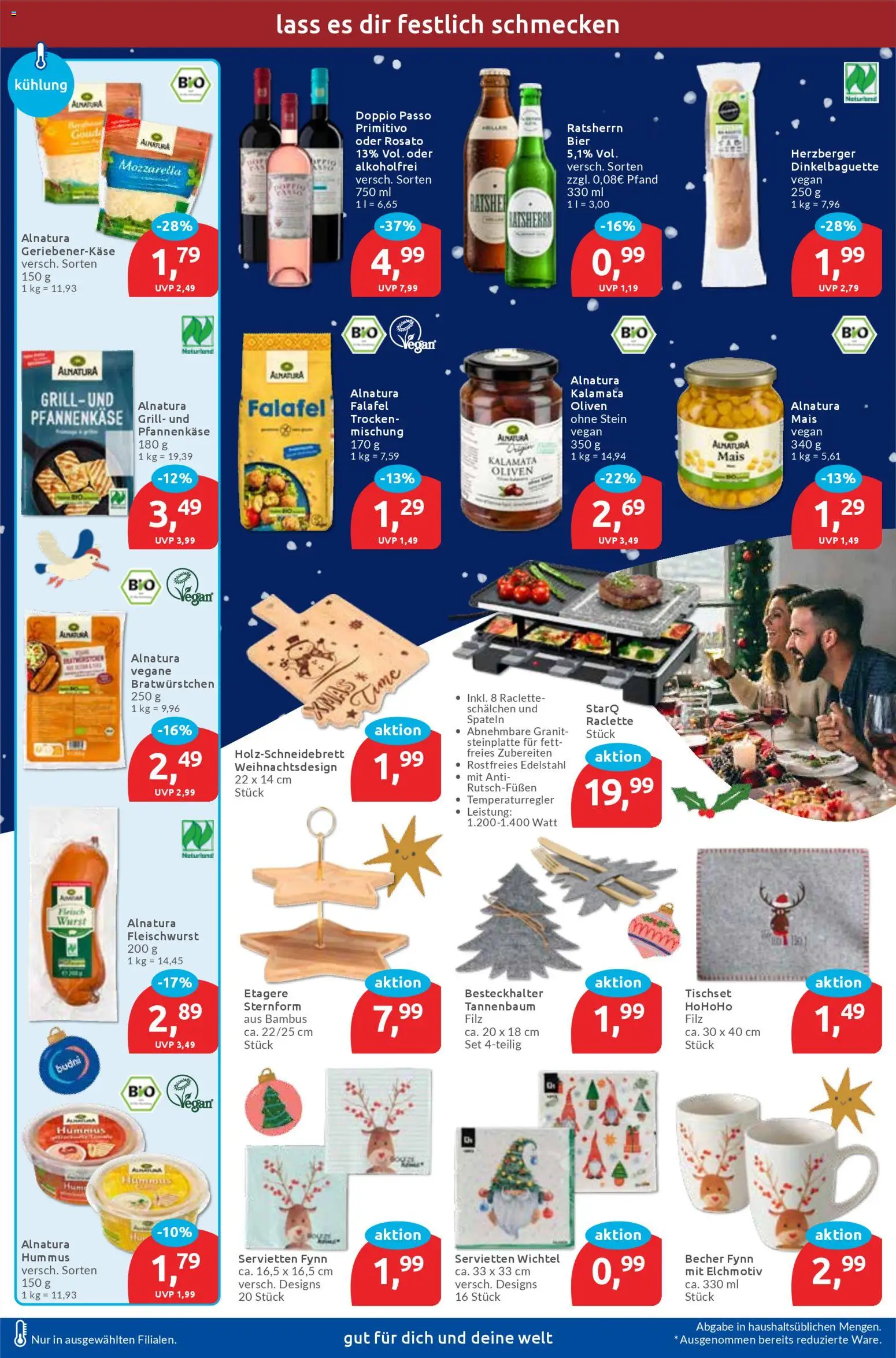 Budni Prospekt 	 – gültig ab 15.12.2025 | Seite: 5 | Produkte: Grill, Mozzarella, Wurst, Raclette