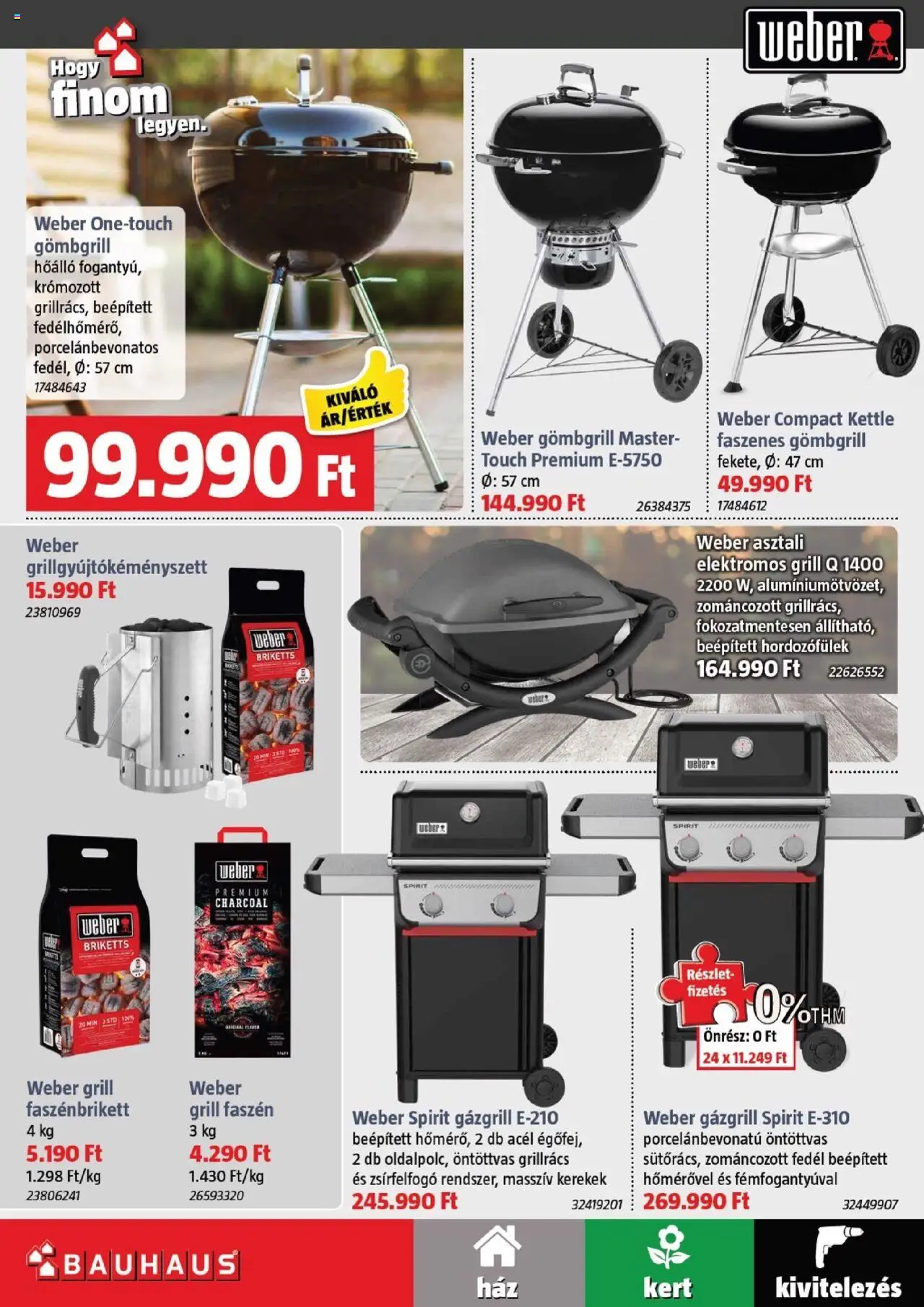 Bauhaus akciós ujság - amely érvényes a következő dátumtól: 03.07.2025 | Oldal: 8 | Termékek: Grill, Elektromos grill, Gázgrill