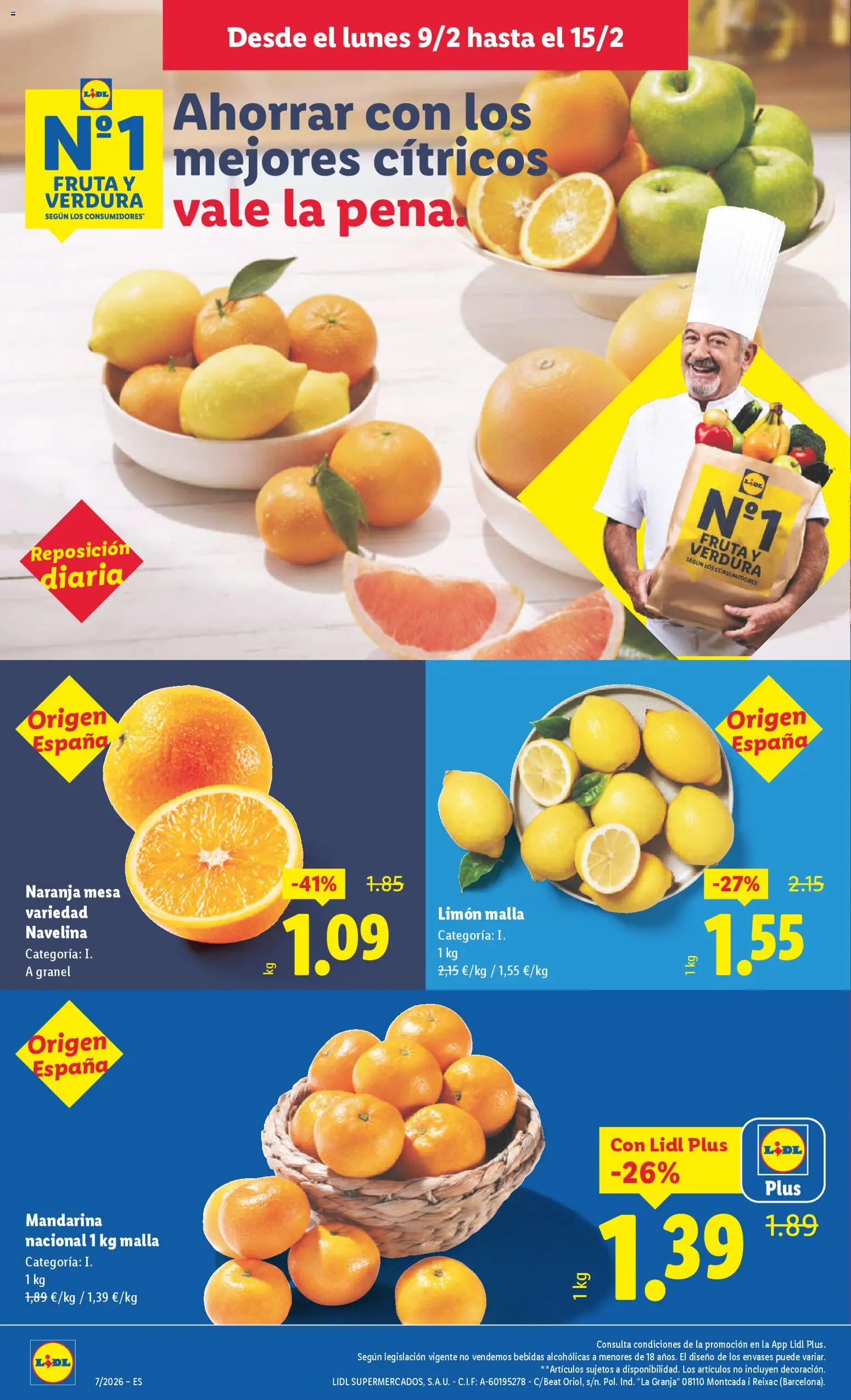 Lidl folleto │ válido desde el 09.02.2026 | Página: 2 | Productos: Mesa