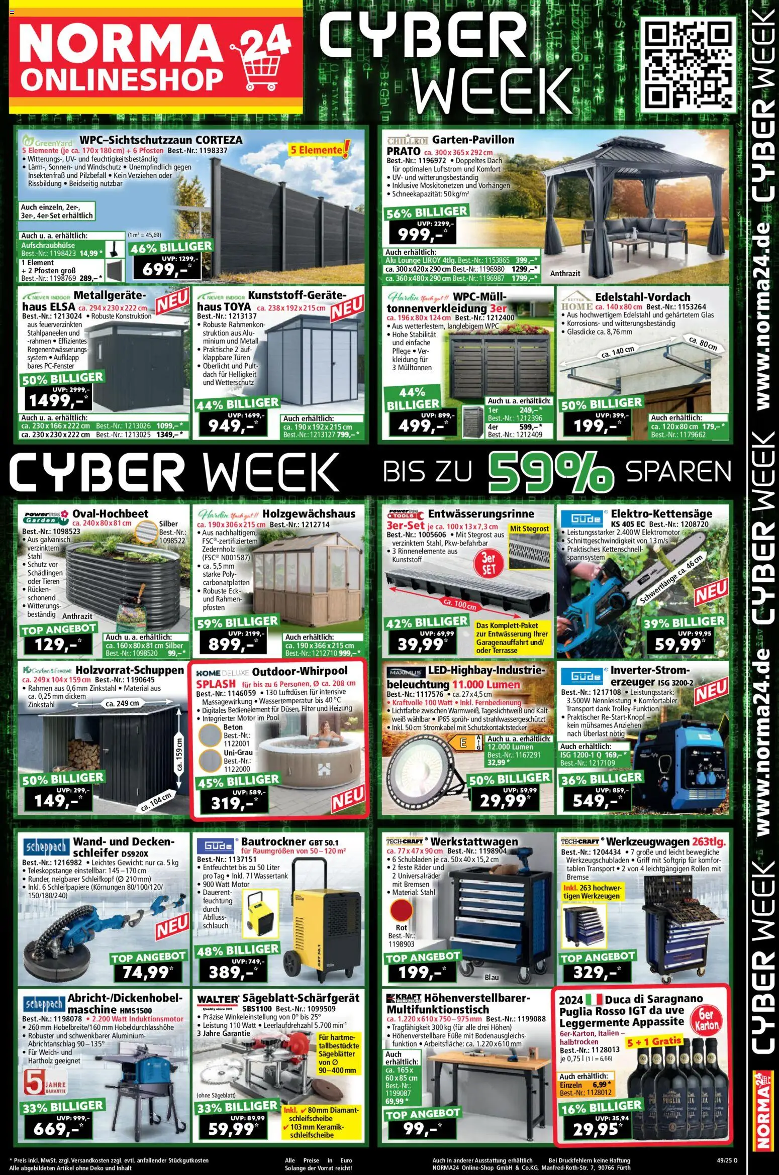 Norma - Cyber Week – gültig ab 01.12.2025 | Seite: 19 | Produkte: Top, Gewicht