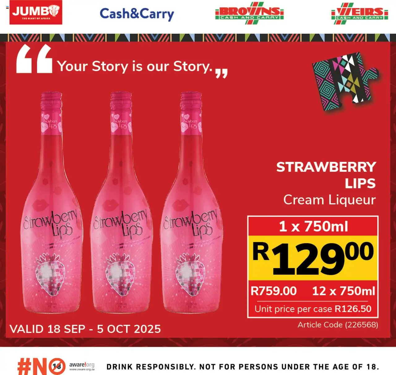 New Jumbo catalogue – valid from 18.09.2025 | Page: 4 | Products: Case, Cream
