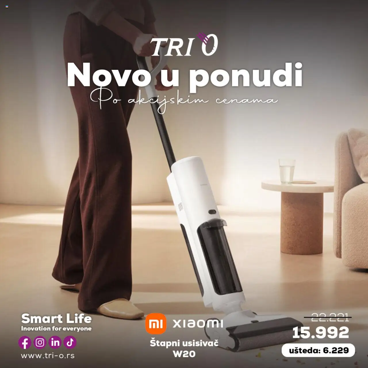 Tri O katalog - važi od 18.10.2025 | Strana: 4 | Proizvode: Usisivač, Xiaomi, Štapni usisivač