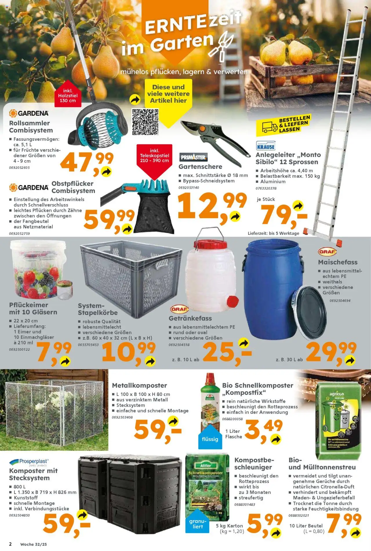 Globus Baumarkt Prospekt 	 - gültig ab dem 03.08.2025 | Seite: 2