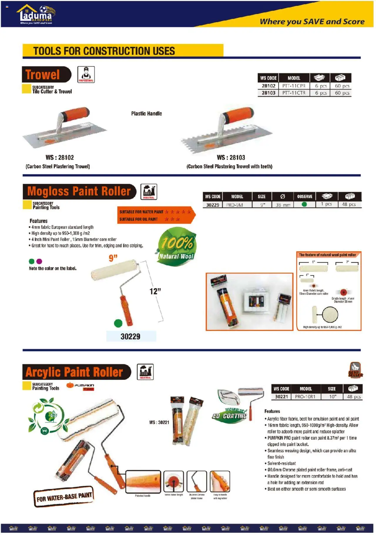 New Laduma Hardware catalogue – valid from 01.06.2024 | Page: 15 | Products: Cutter, Paint, Oil, Water