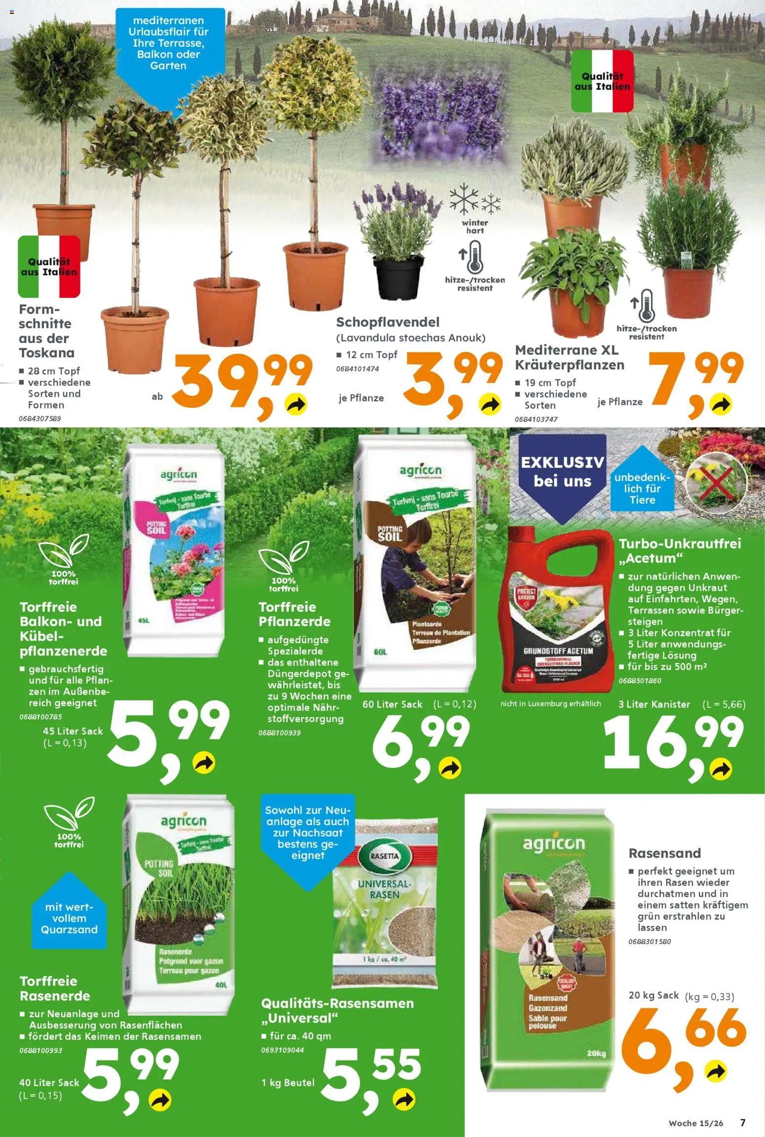 Globus Baumarkt Prospekt Zweibrücken	 – gültig ab 06.04.2026 | Seite: 7 | Produkte: Pflanzerde, Burger