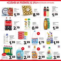 Anteprima del volantino Todis Sicilia catalogo valido a partire dal 27.11.2025 | Pagina: 18 | Prodotti: Bagnoschiuma, Ammorbidente, Scala, Coca Cola