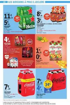E.Leclerc - Prévisualisation de BIÈRE BLONDE "HEINEKEN", 5% vol. 12 x 33 cl (3,96 L). valide à partir de 16.12.2025 | Page: 48