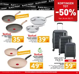 Trafic - Black Friday  - Voorbeeld van een folder van Trafic, geldig van 26.11.2025 | Pagina: 5 | Producten: Koffer