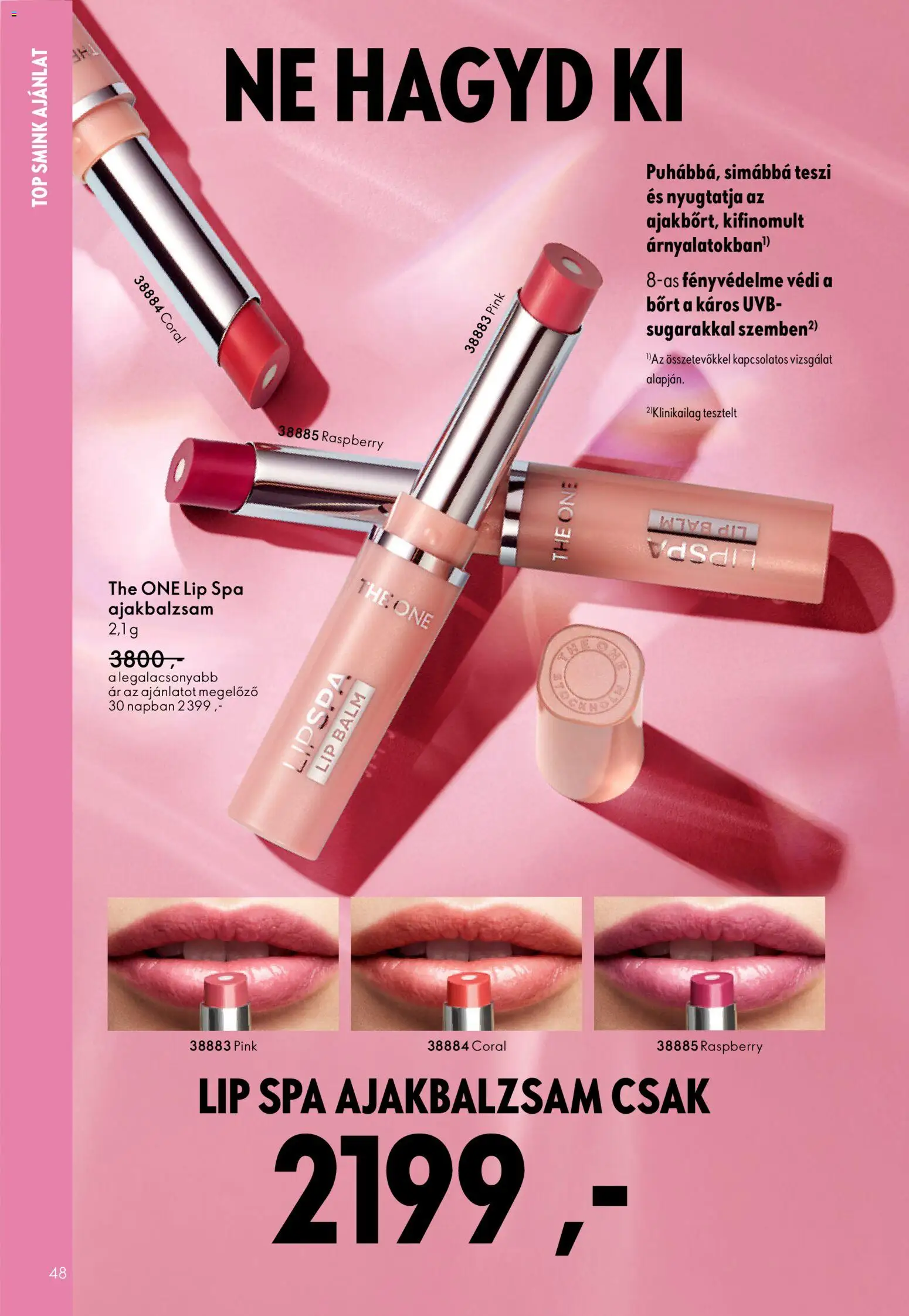 Oriflame akciós ujság - amely érvényes a következő dátumtól: 22.10.2025 | Oldal: 48 | Termékek: Smink
