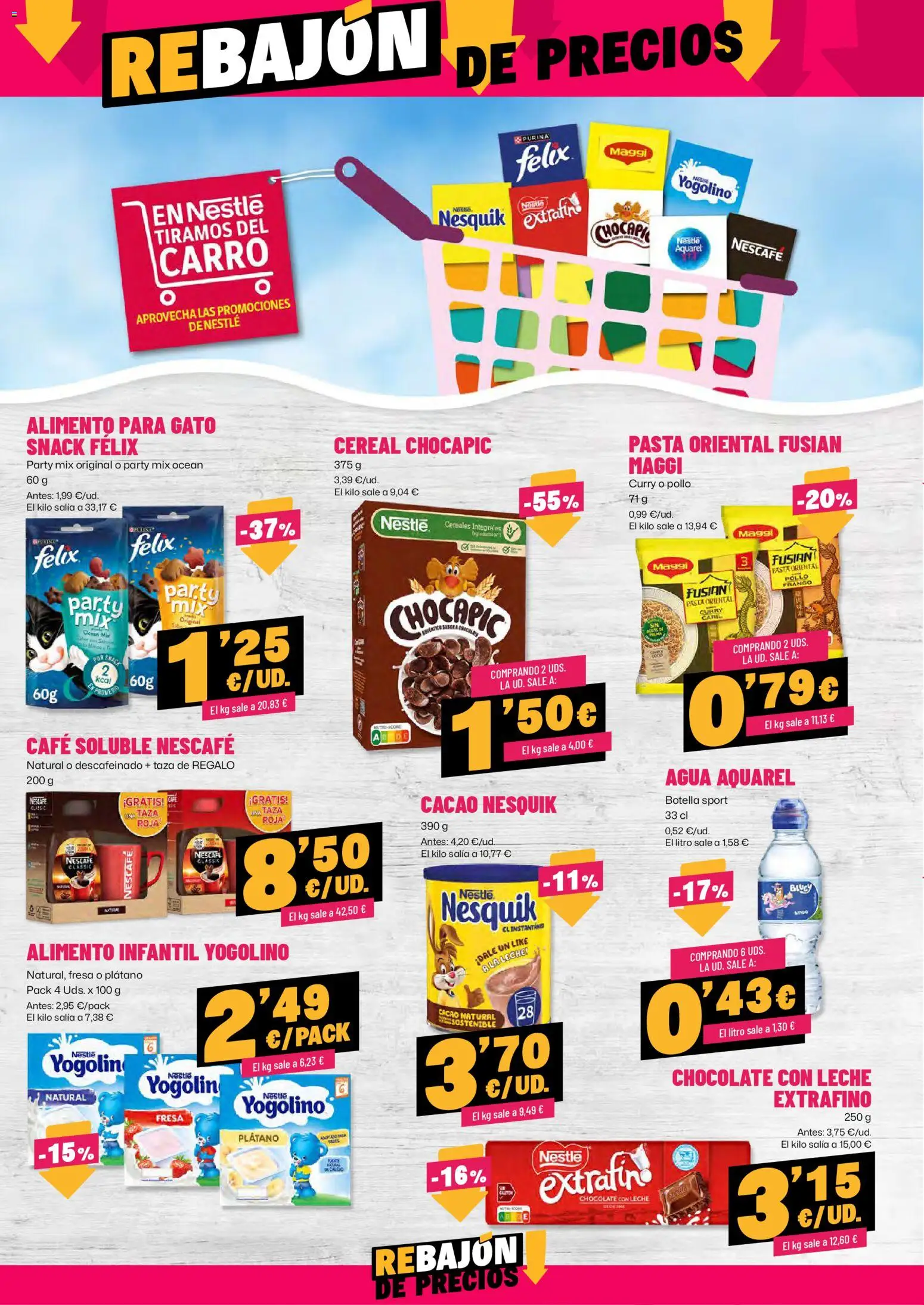 AhorraMas folleto │ válido desde el 16.04.2026 | Página: 12 | Productos: Café, Pasta, Chocolate con leche, Μηχανή καφέ