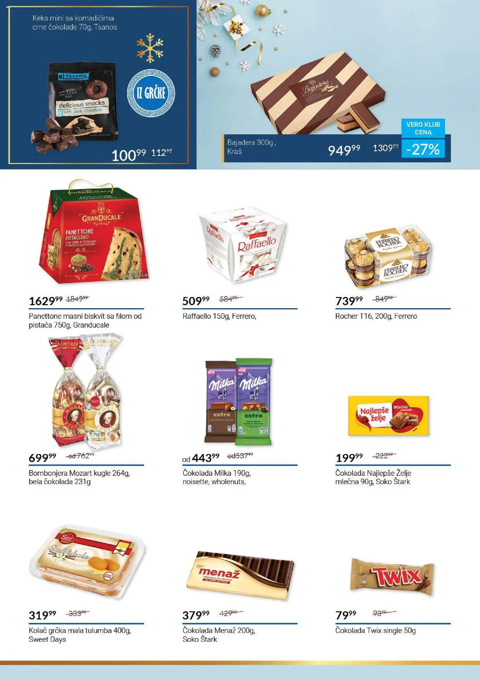 SuperVERO katalog - važi od 22.12.2025 | Strana: 26 | Proizvode: Milka, Keks, Čokolada, Ferrero